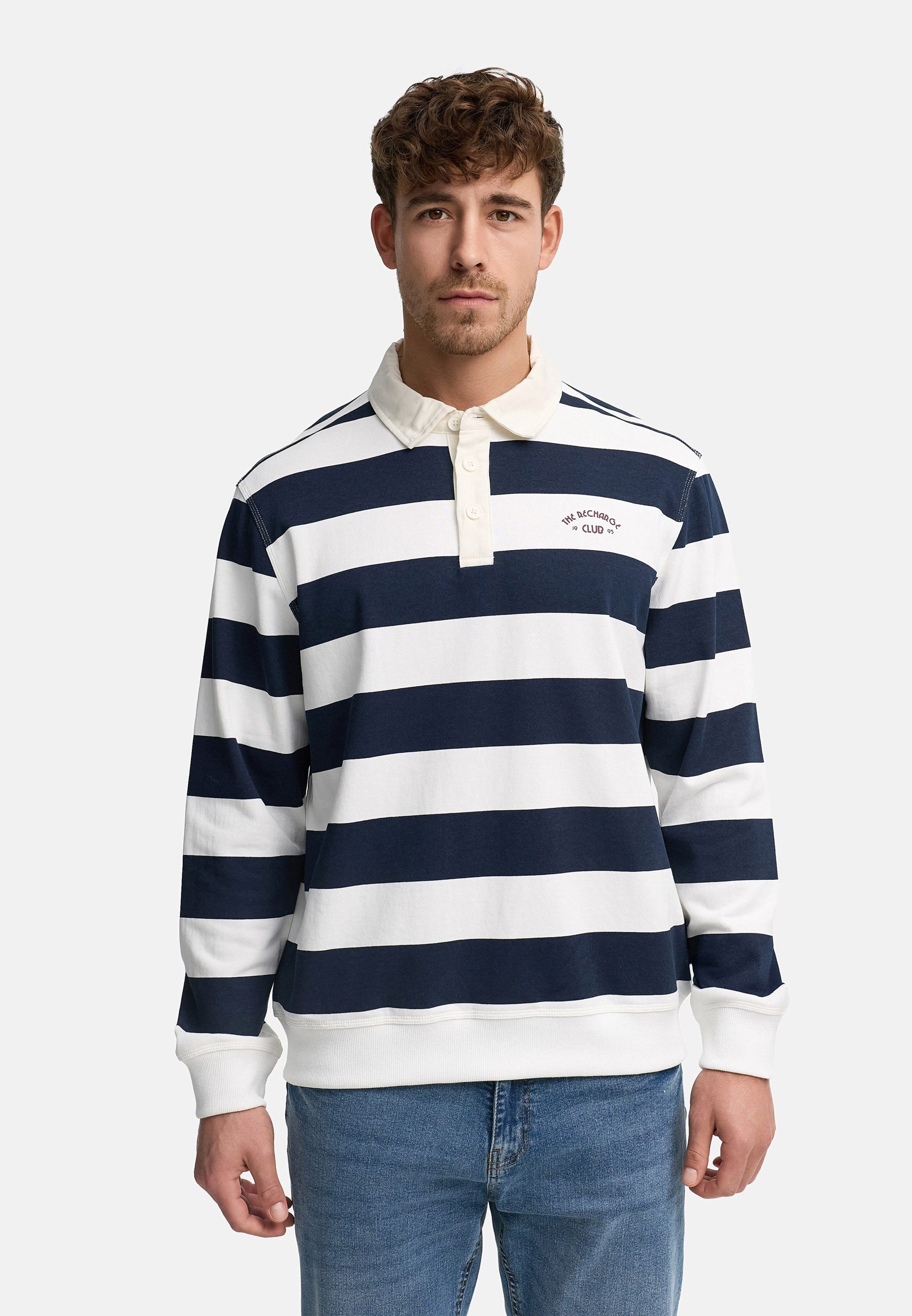 INDICODE Langarm-Poloshirt INLemon