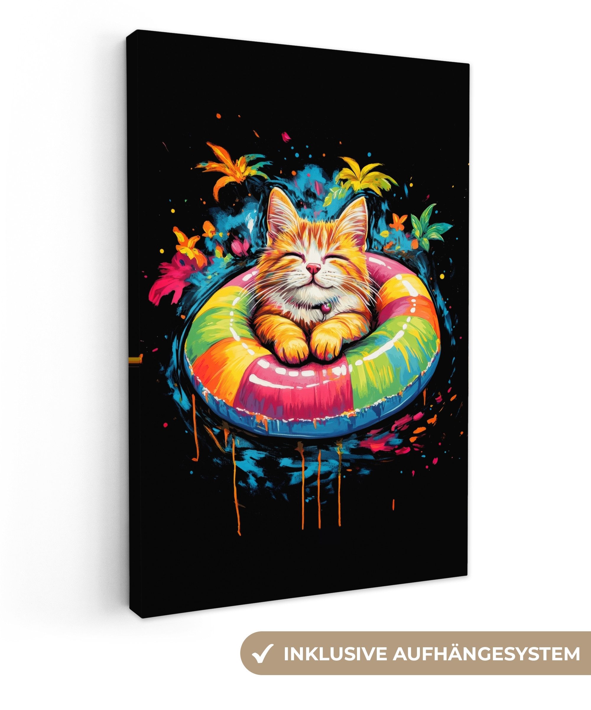 OneMillionCanvasses® Leinwandbild Graffiti - Sommer - günstig online kaufen