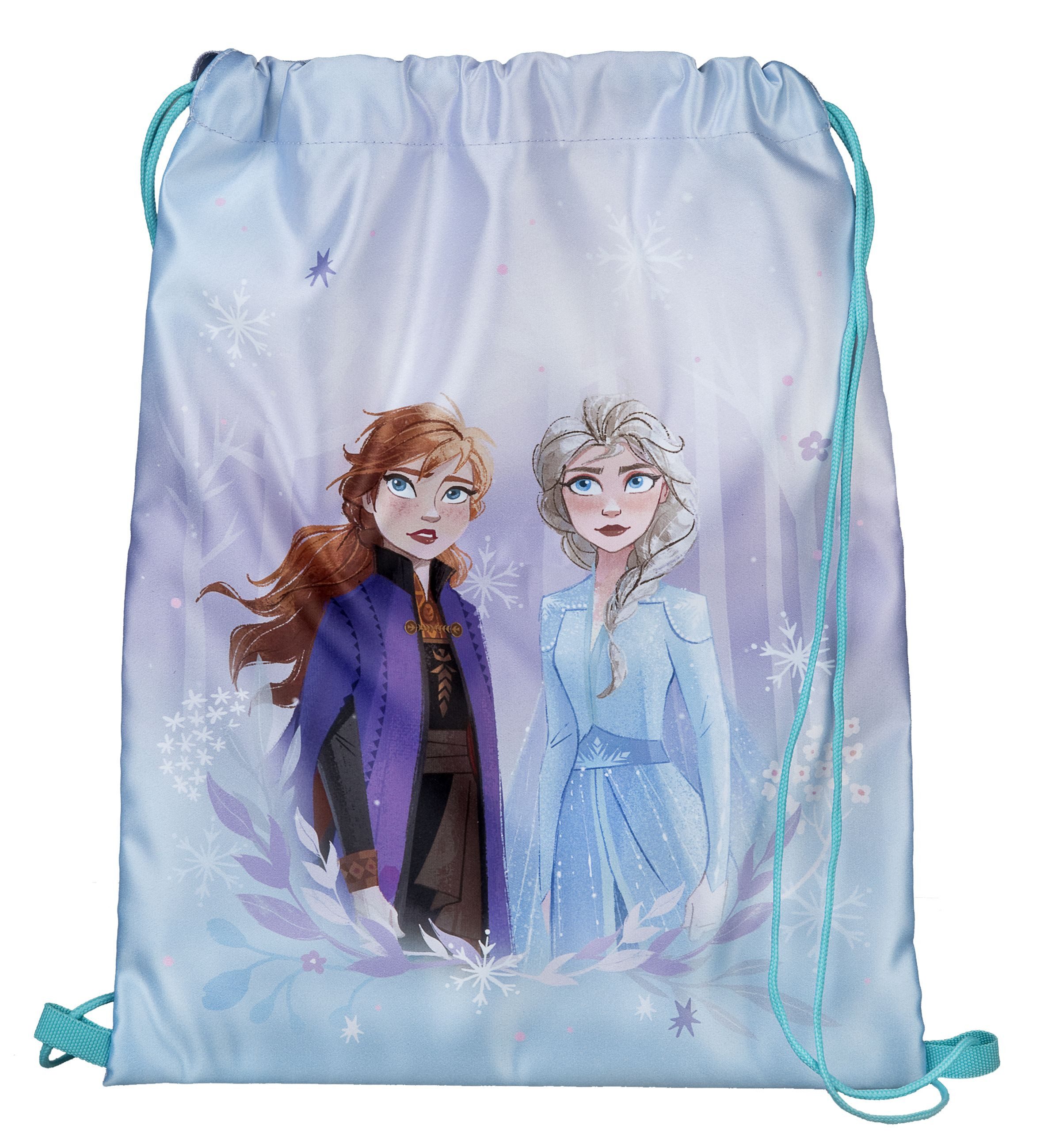Disney Frozen Turnbeutel Gymbag für Mädchen Alltag und Aktivitäten 35 × 40 cm
