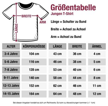 Shirtracer T-Shirt Bye bye Kindergarten next stop Schule Einschulung Junge Schulanfang Geschenke