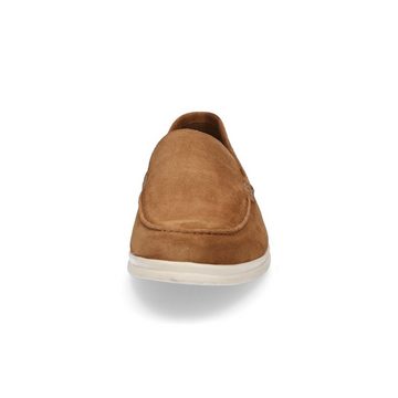 s.Oliver s.Oliver Herren Leder Slipper cognac braun Slipper