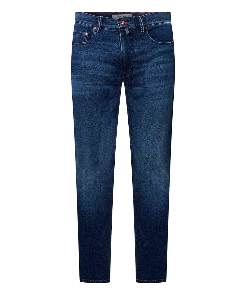 5-Pocket-Jeans PIERRE CARDIN LYON TAPERED dark blue fashion vintage 34490 7749.6818