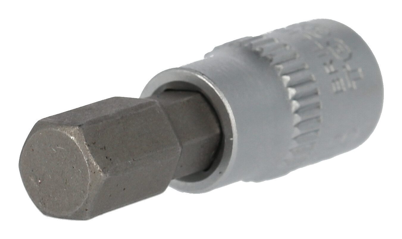 KS Tools 1/4'' Sechskant-Bit-Stecknuss 4 Mm – Robustes Profi-Werkzeug Auf Hänger – Für Präzises Arbeiten