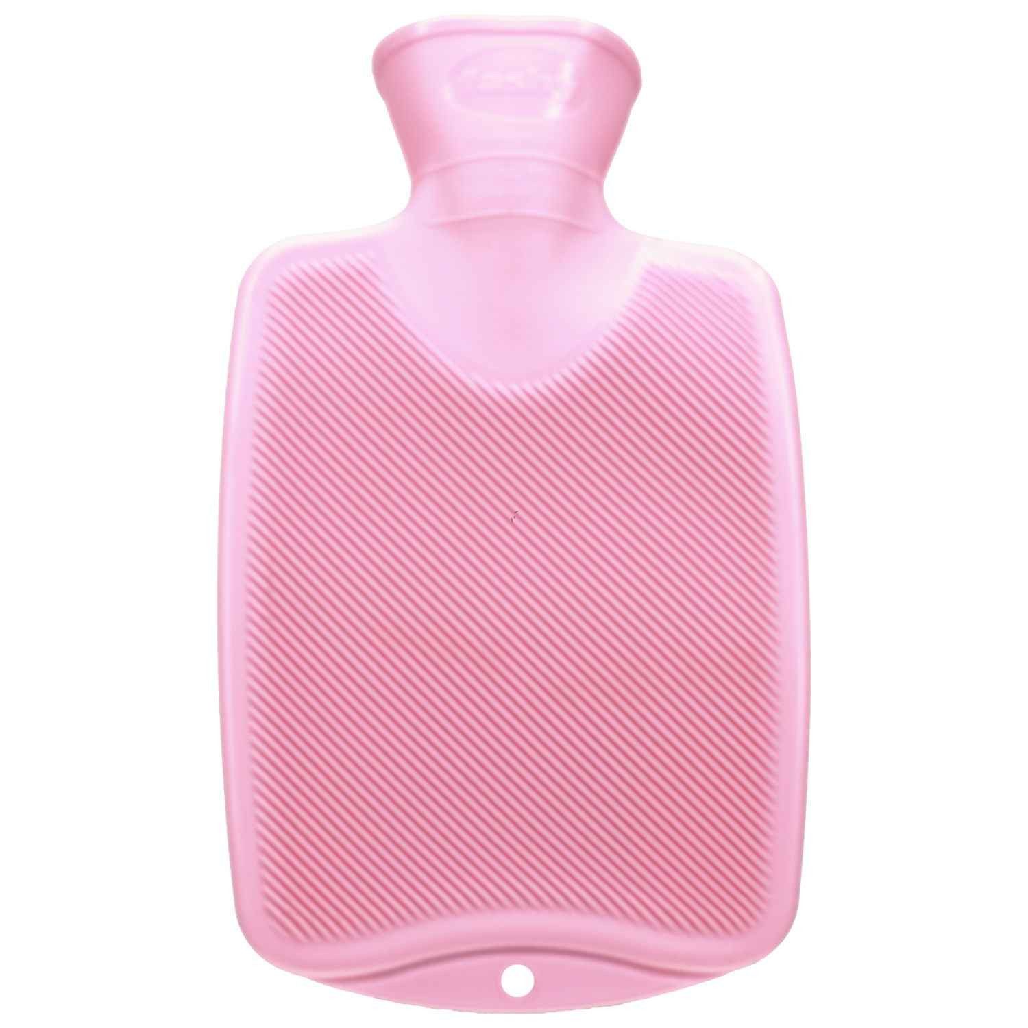 Fashy Wärmflasche FASHY Kinderwärmflasche Halblamelle rosa 1St PZN 10380506