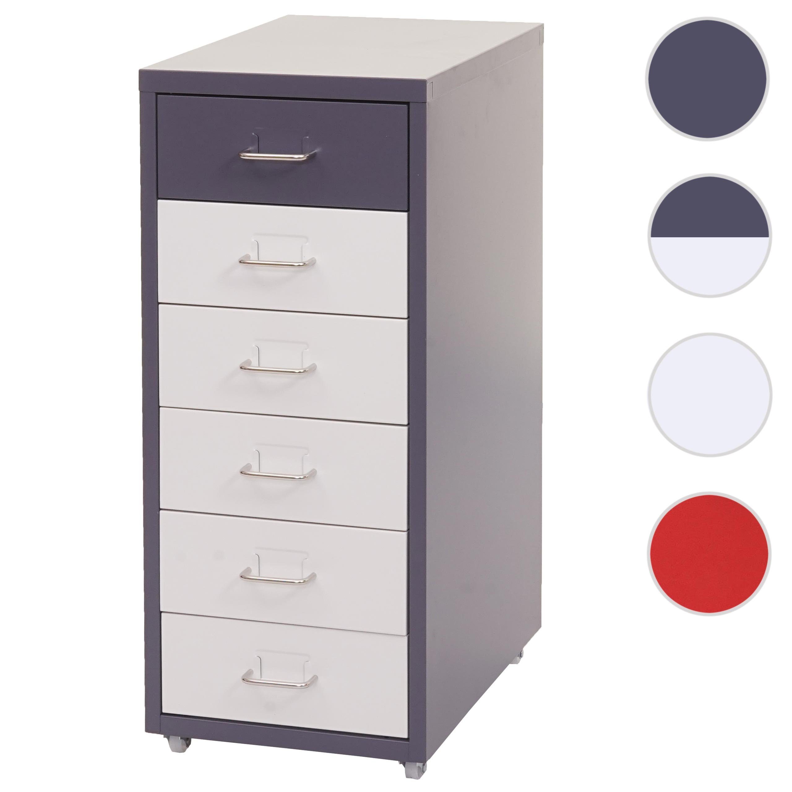 MCW Rollcontainer T851-6, 6 Schubladen mit günstig online kaufen