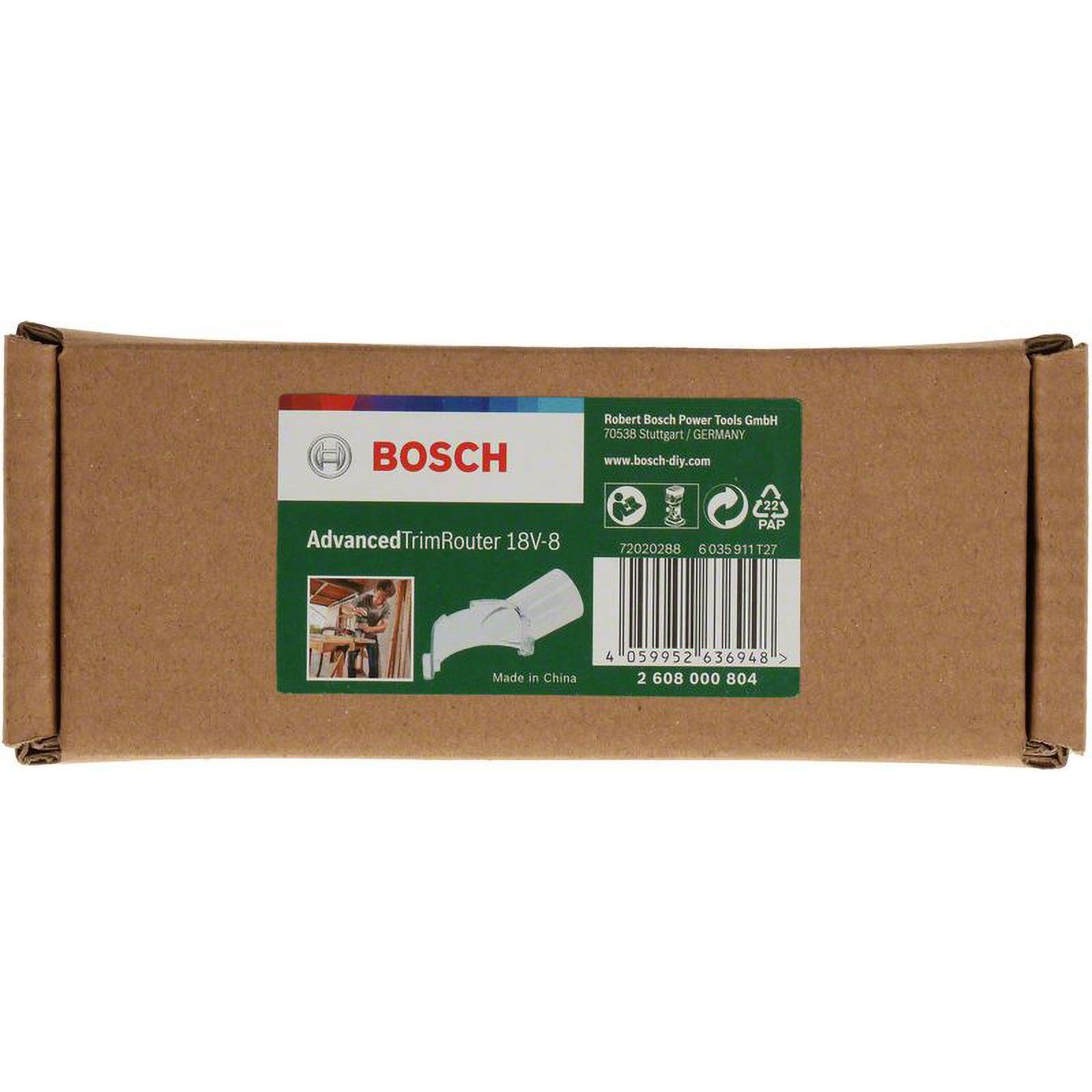 BOSCH Staubsaugerrohr-Adapter Bosch Adapter für Staubsauger für Advanced TrimRouter 18V - 2608000804