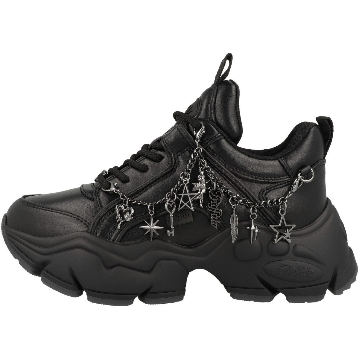 Buffalo Binary Charm 3.0 Damen Sneaker Turnschuhe, Sportschuhe, Freizeitschuhe, Halbschuhe, Schnürschuhe