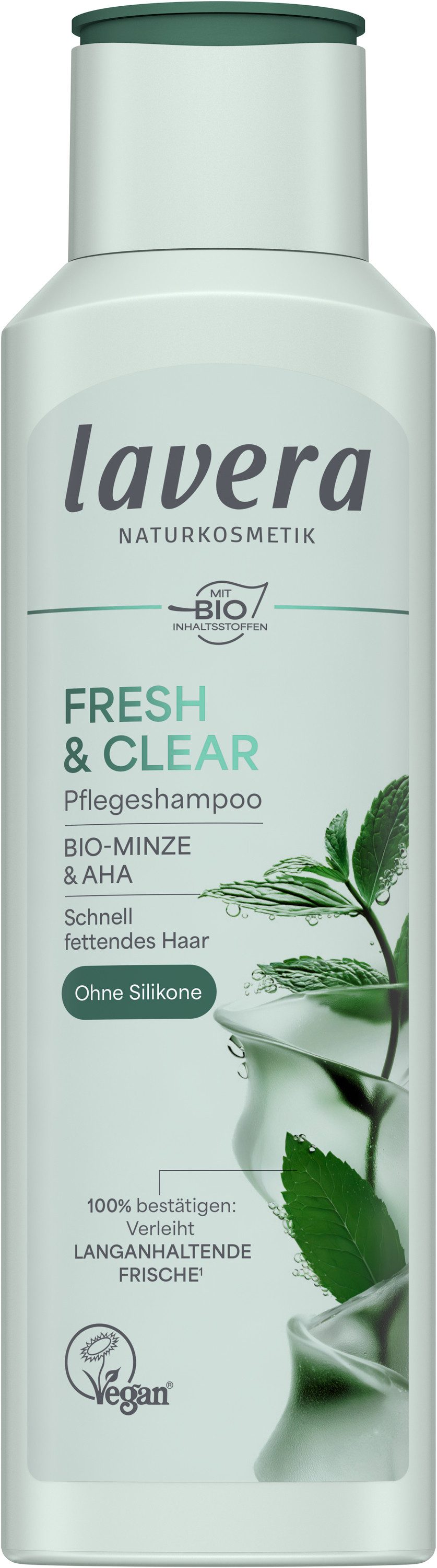 lavera Haarshampoo Pflegeshampoo Fresh & Clear, 1-tlg.