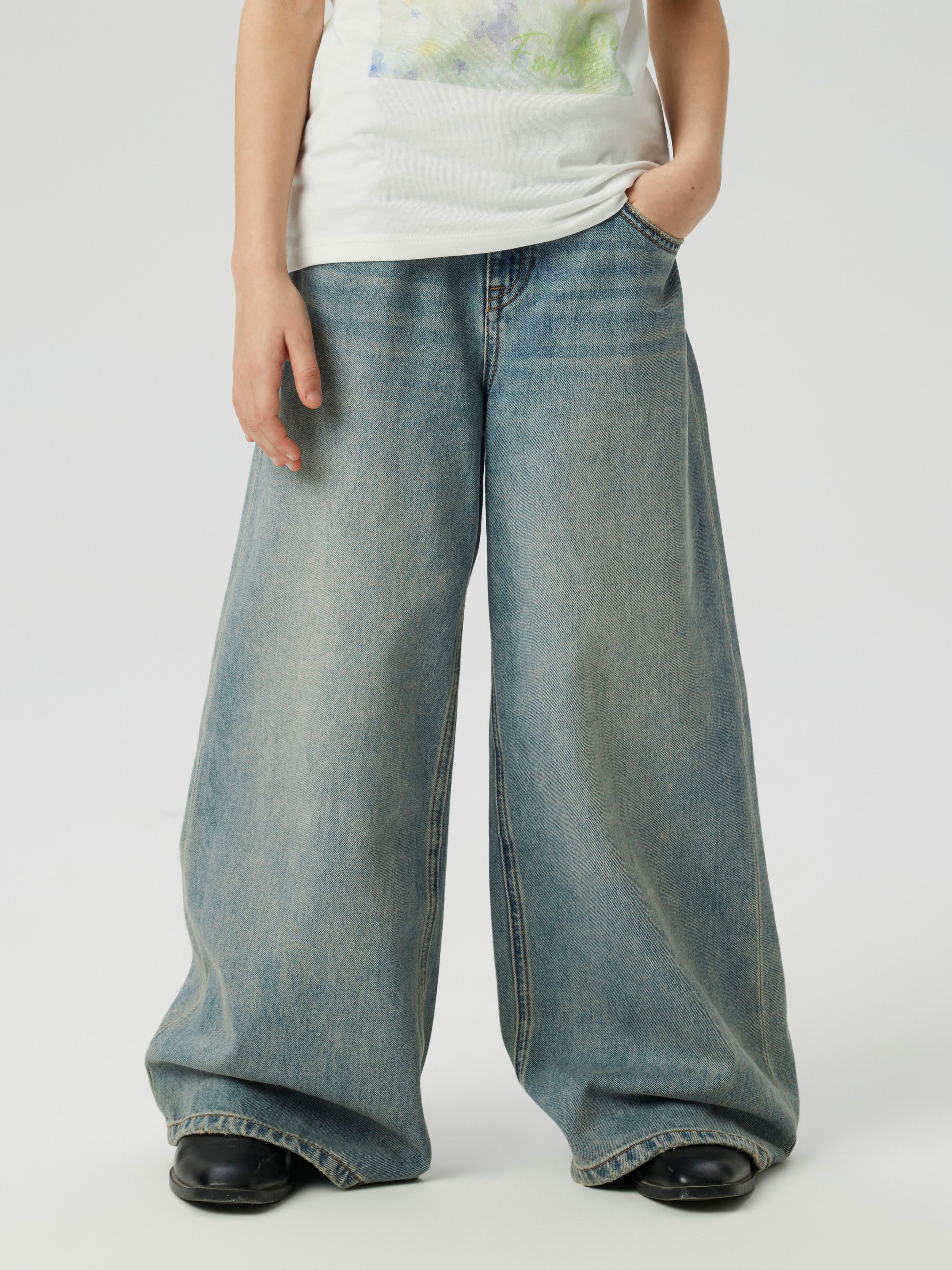 Name It Weite Jeans NKFBELLA SKATER XWIDE JEANS 3111-ZA NOOS