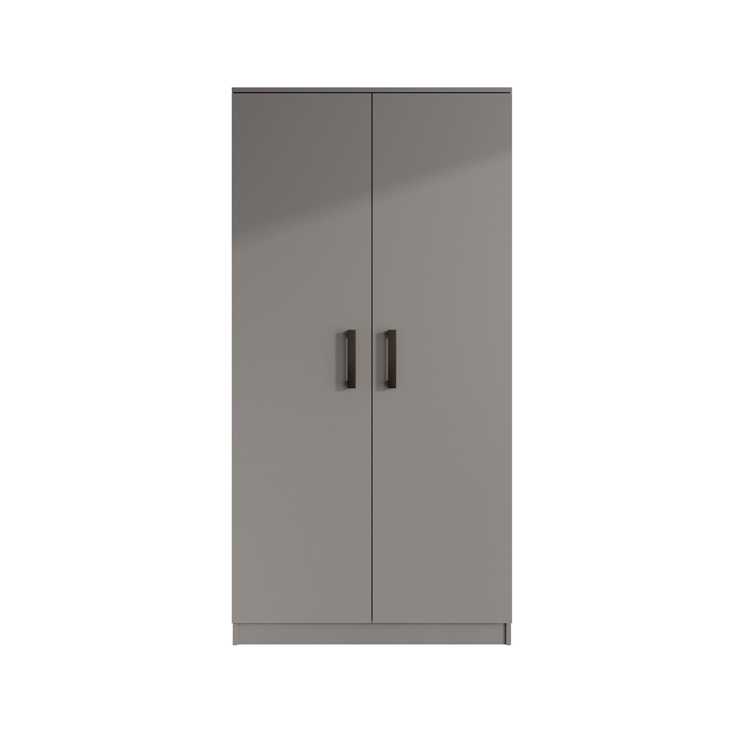 Beautysofa Kleiderschrank TREND 2-türig mit Selbsteinzug, günstig online kaufen