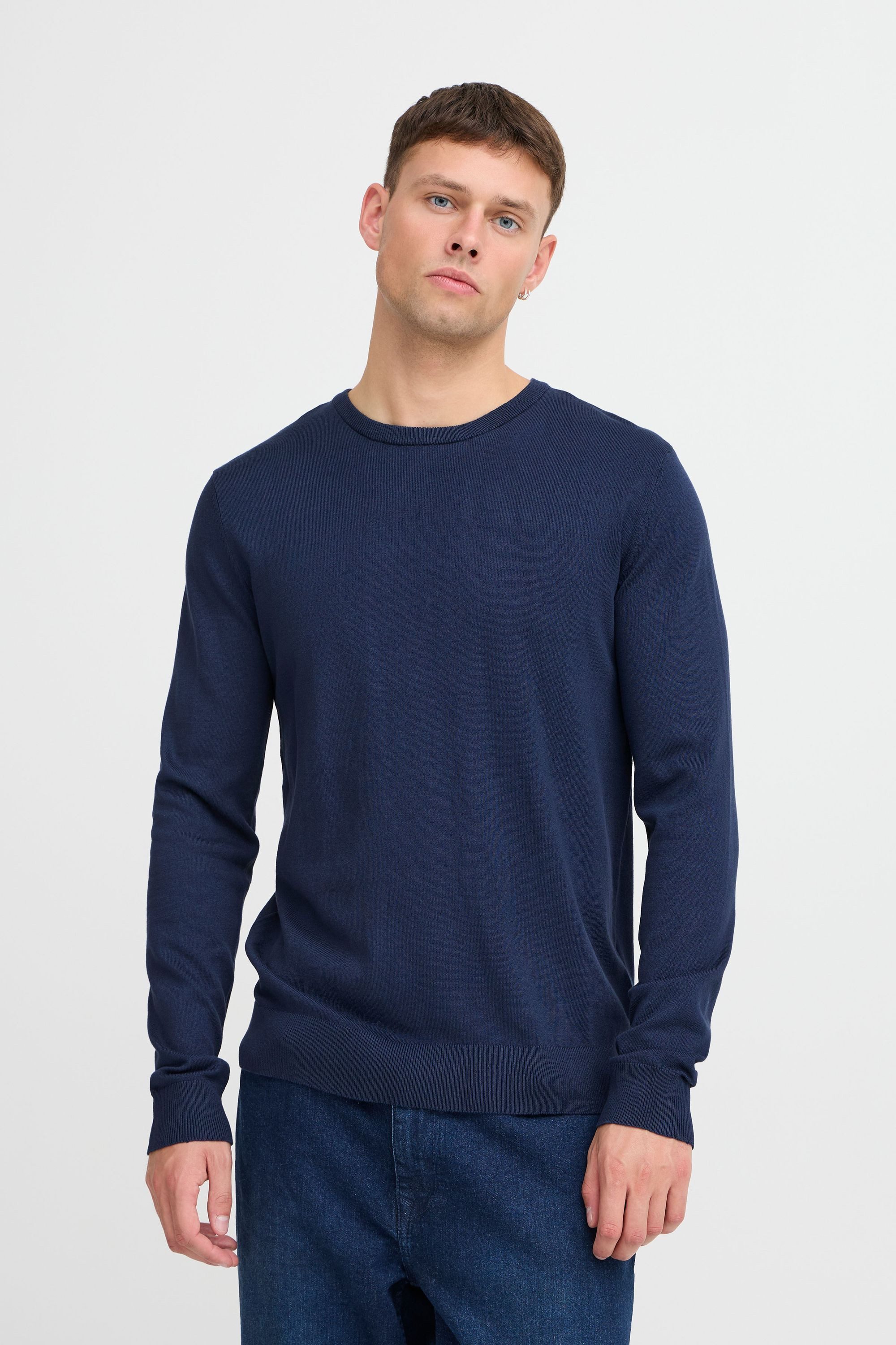 Blend Strickpullover BHPullover Schlichter Strickpullover günstig online kaufen