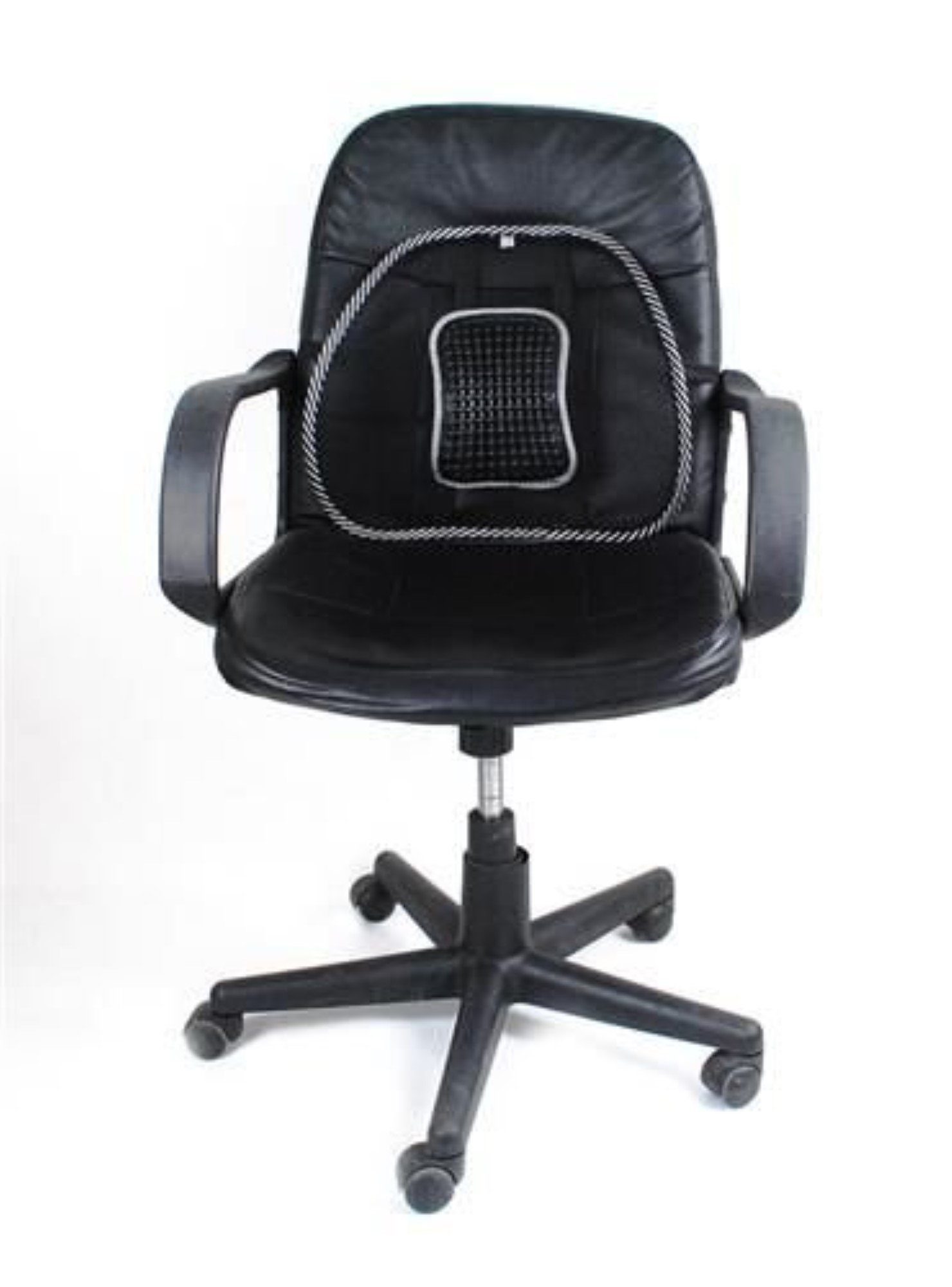MT MALATEC Rückenkissen Lendenkissen Rückenlehne Büro Sessel Auto Stütze Rücken Lordosenstütze, Rückenstützkissen-Set, Rückenstüzkissen, Elastische, sichere Befestigung: Perfekter Halt ohne Verrutschen.