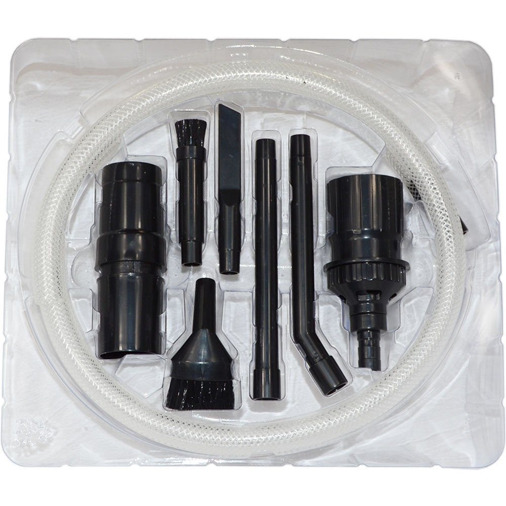 Systafex® Staubsaugerdüsen-Set Tastatur Reinigungsset Düsen Schlauch 8-teilig Staubsauger 32mm - 38mm, Zubehör für Staubsauger, (8-tlg)