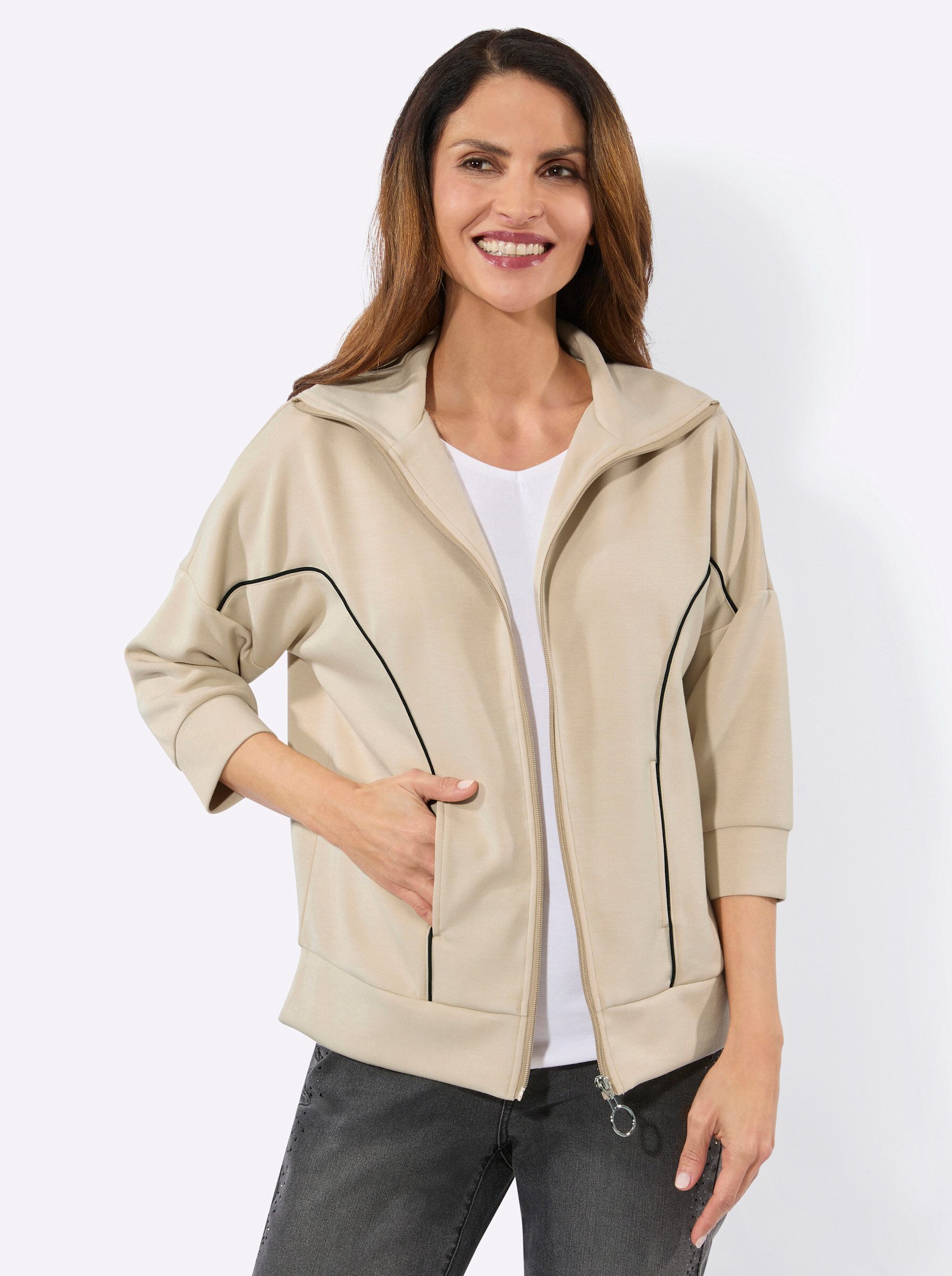 Witt Shirtjacke Shirtjacke 3/4-Arm