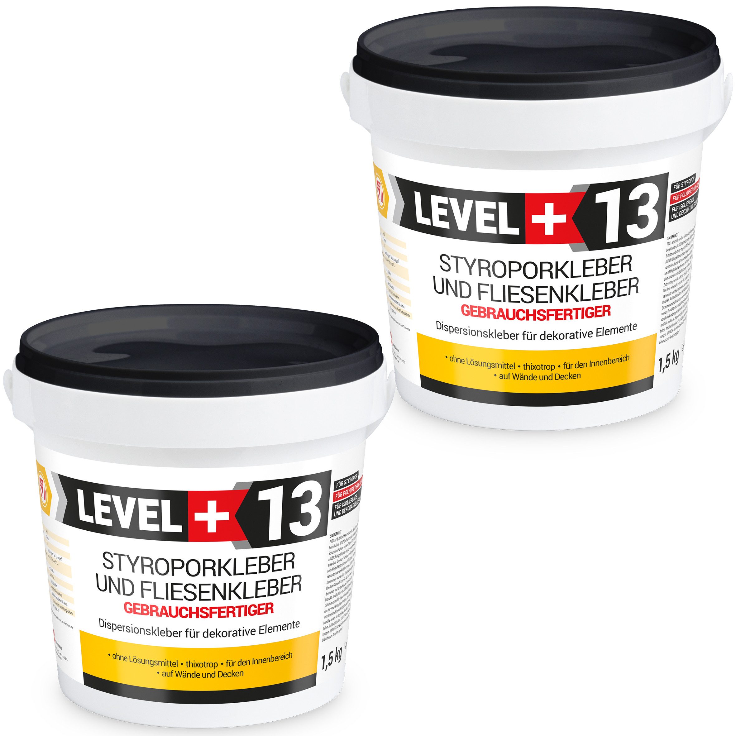 Level+ Dispersionskleber Styroporkleber Dispersionkleber Dekor Deckenplatte günstig online kaufen