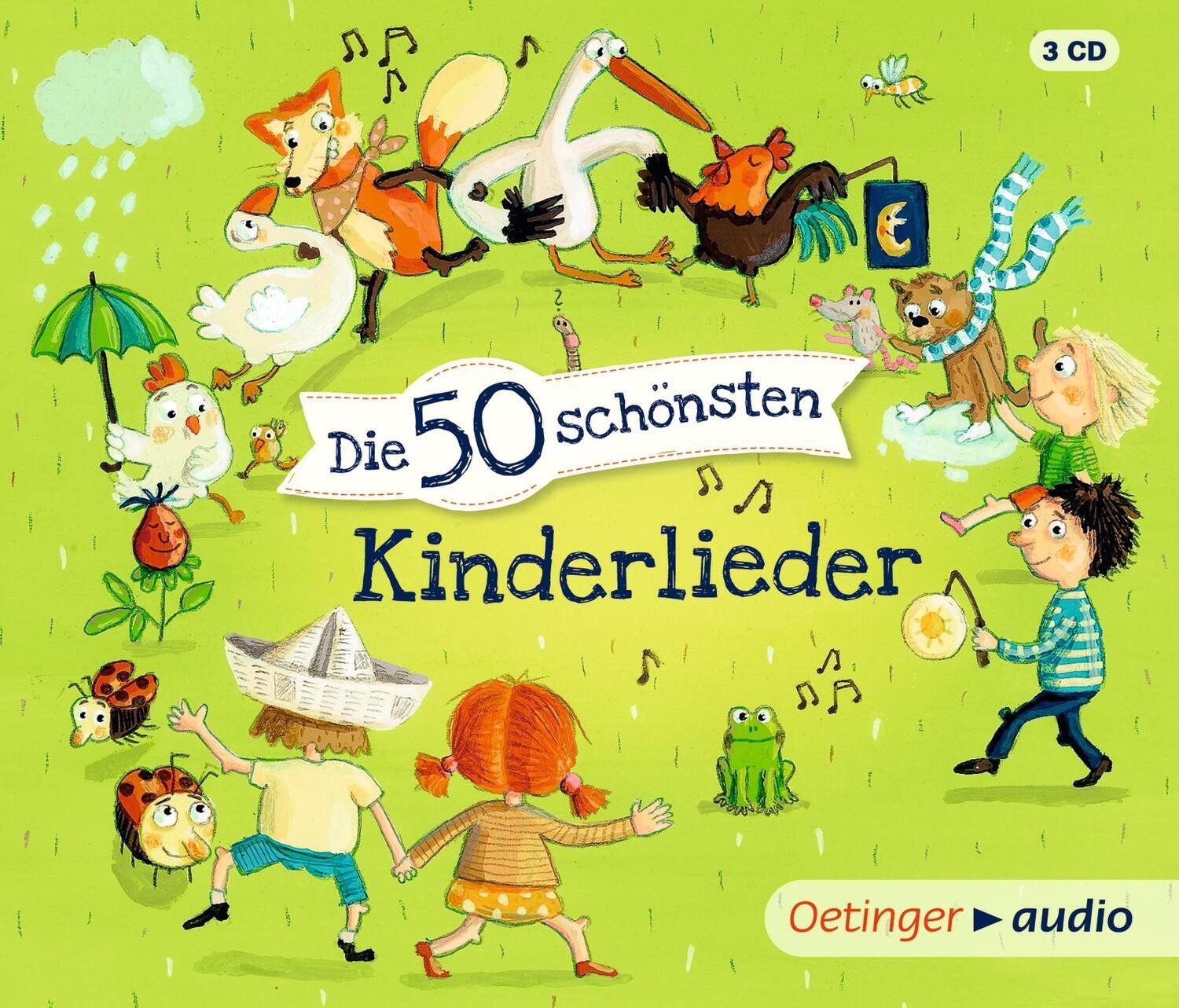 Oetinger Hörspiel Die 50 schönsten Kinderlieder