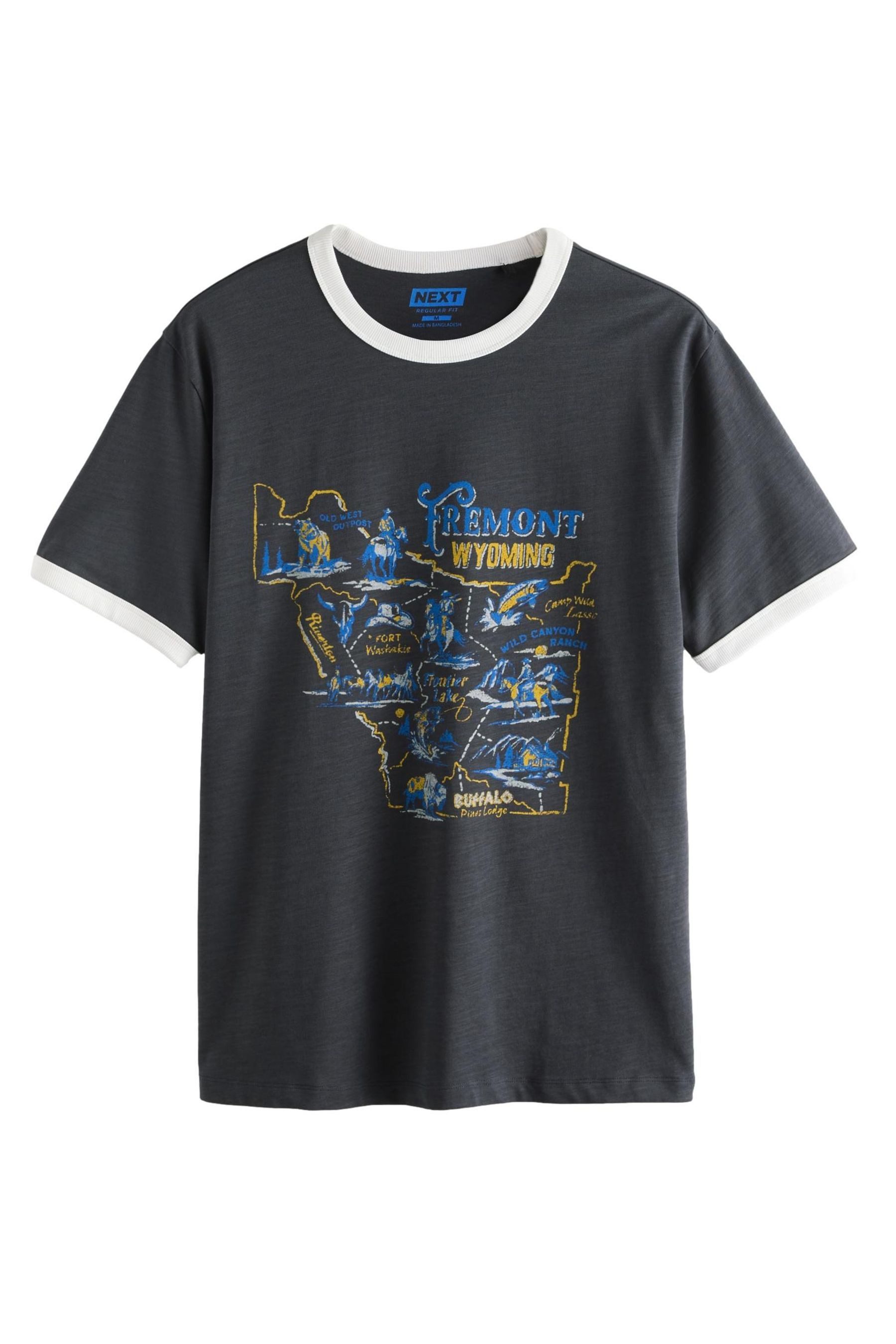 Next T-Shirt T-Shirt mit japanischer Grafik, Ringer (1-tlg)
