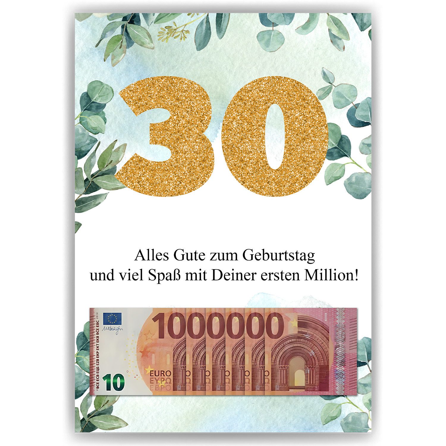 Tigerlino Poster Geldgeschenk Geburtstag Frauen Männer günstig online kaufen