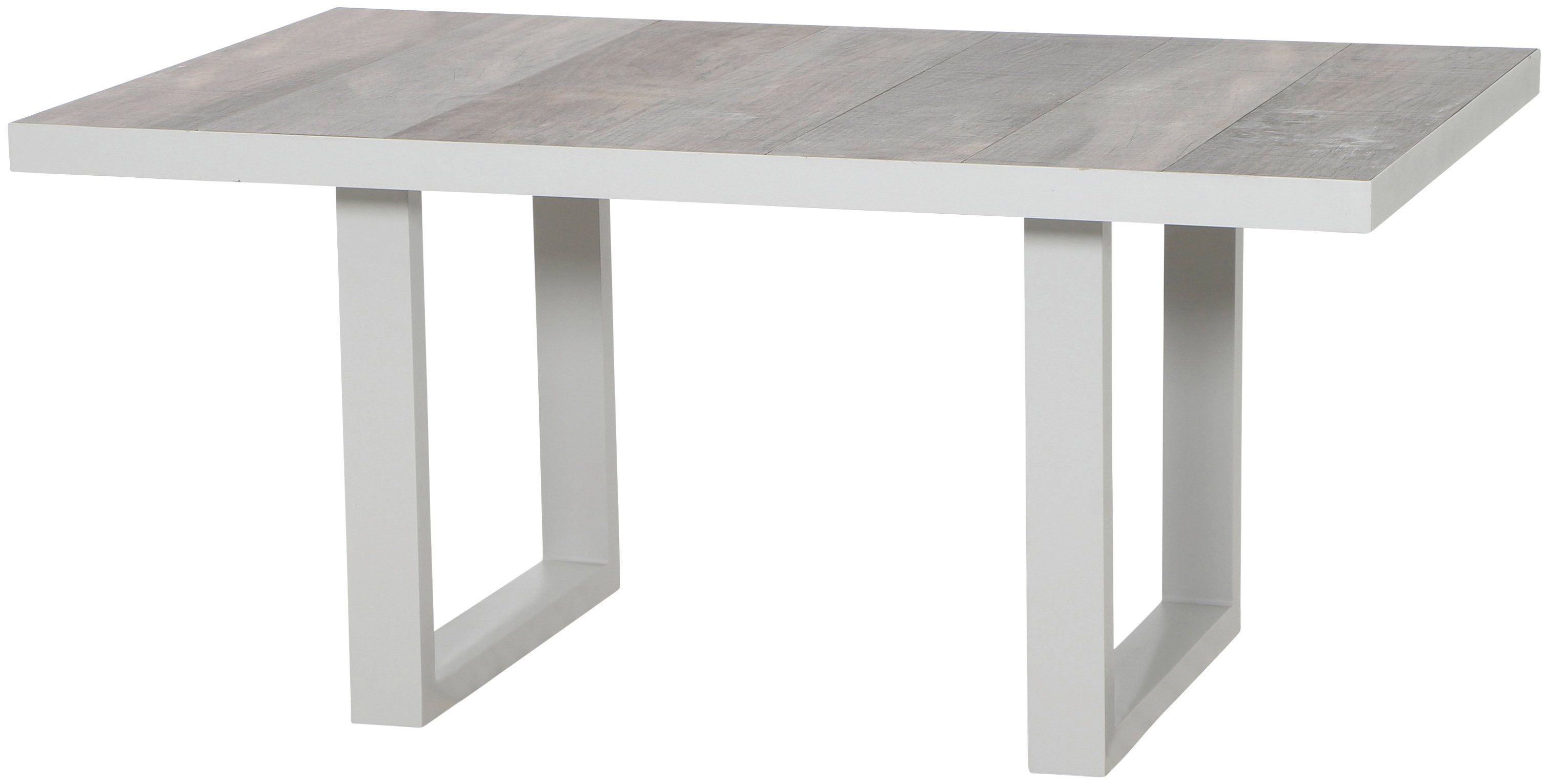 SIENA GARDEN Loungetisch »Corido«, Alu/Keramik, höhenverstellbar