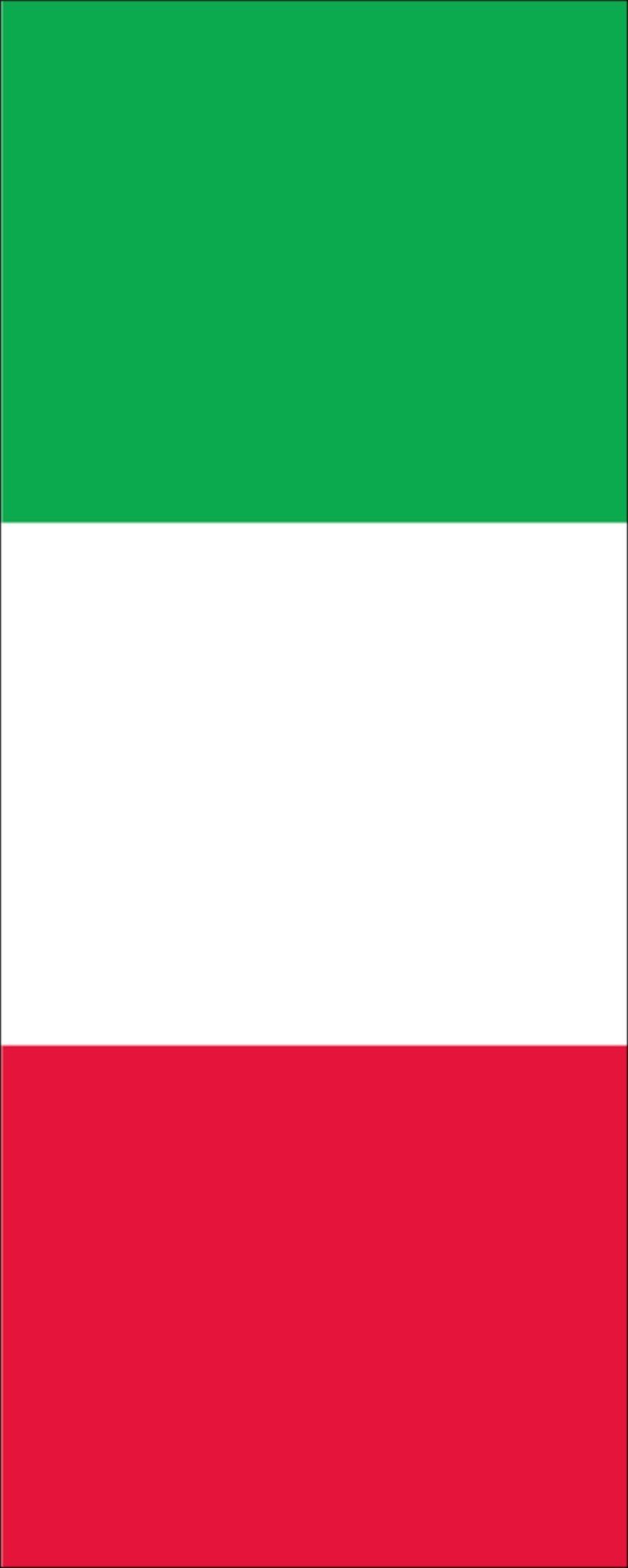 Flagge flaggenmeer Hochformat Flagge Italien g/m² 110