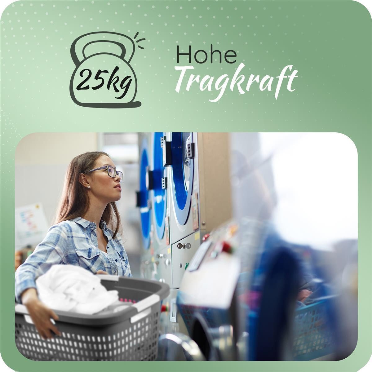 Novaliv Wäschekorb - (2 St), Wäschekorb günstig online kaufen