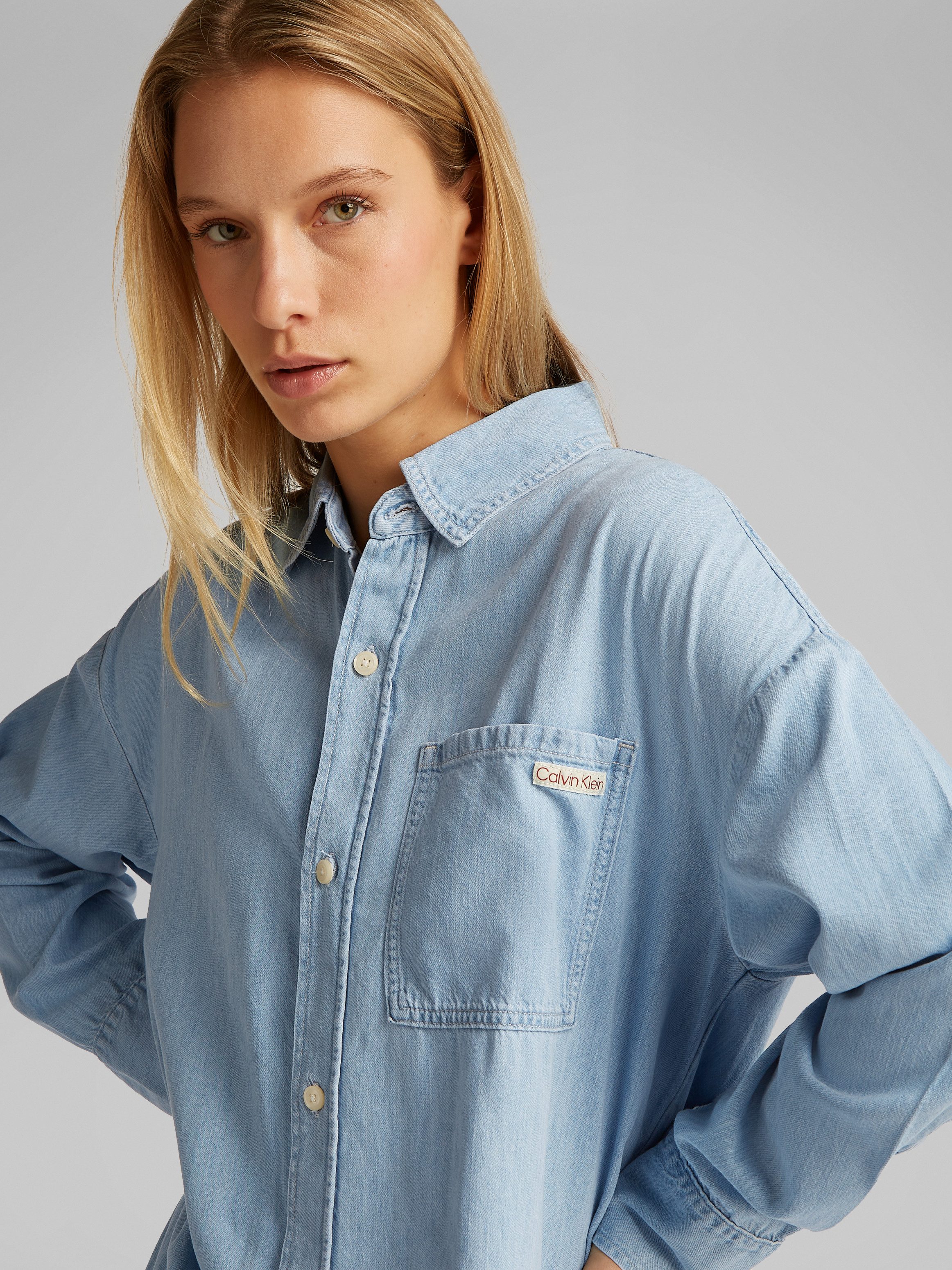 Calvin Klein Jeans Jeanskleid TENCEL LOOSE günstig online kaufen
