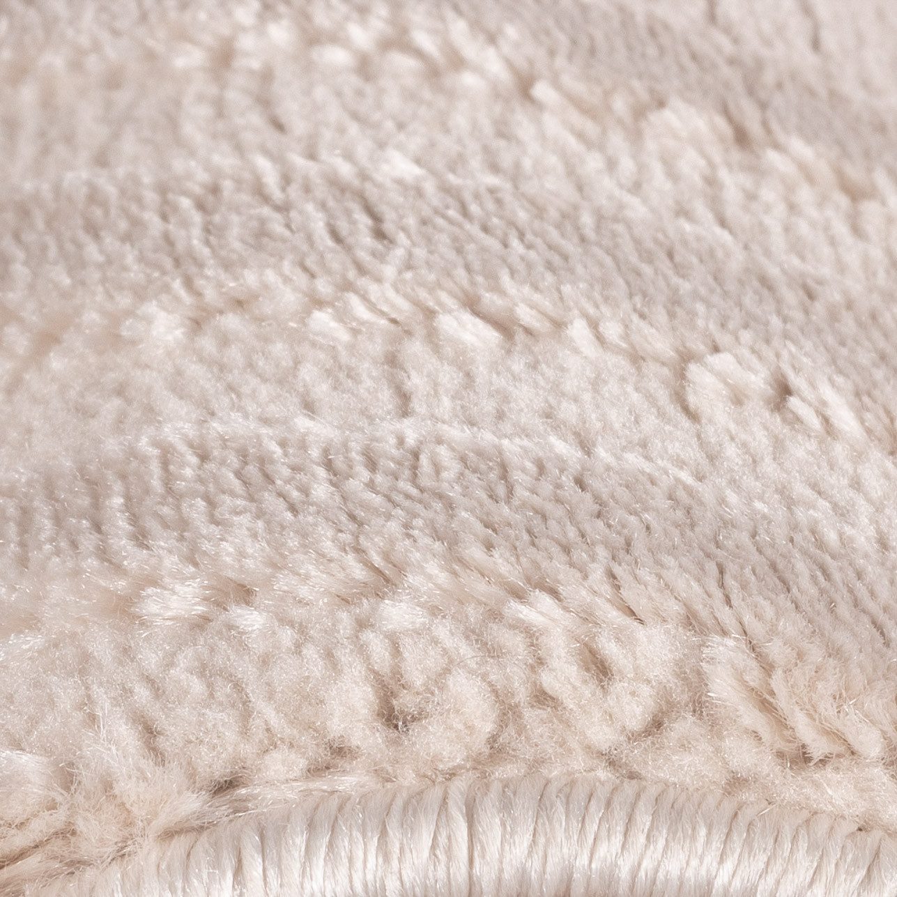 KADIMA DESIGN Teppich ILLER Wohnzimmer Schlafzimmer Waschbar Wohnzimmerteppich Esszimmer, Läufer, Höhe: 14 mm, Beige, 80x150 cm, Strapazierfähig Fußbodenheizung – Bild 4 von 5