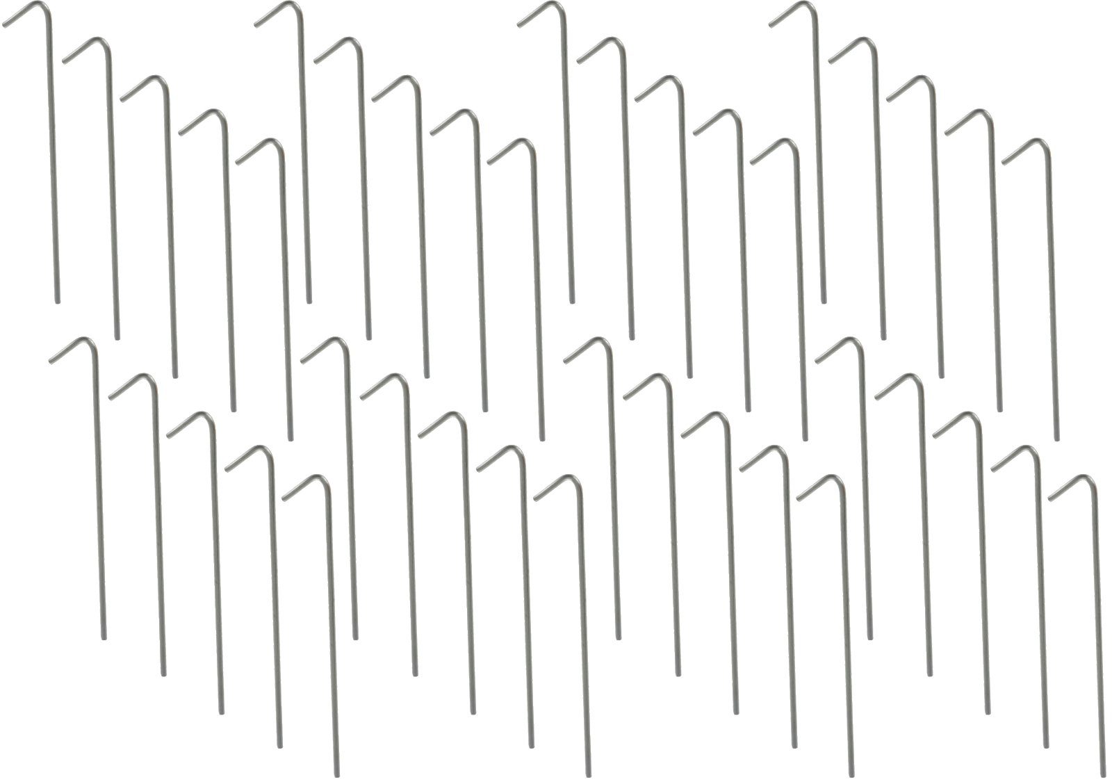 Zelthering Silber