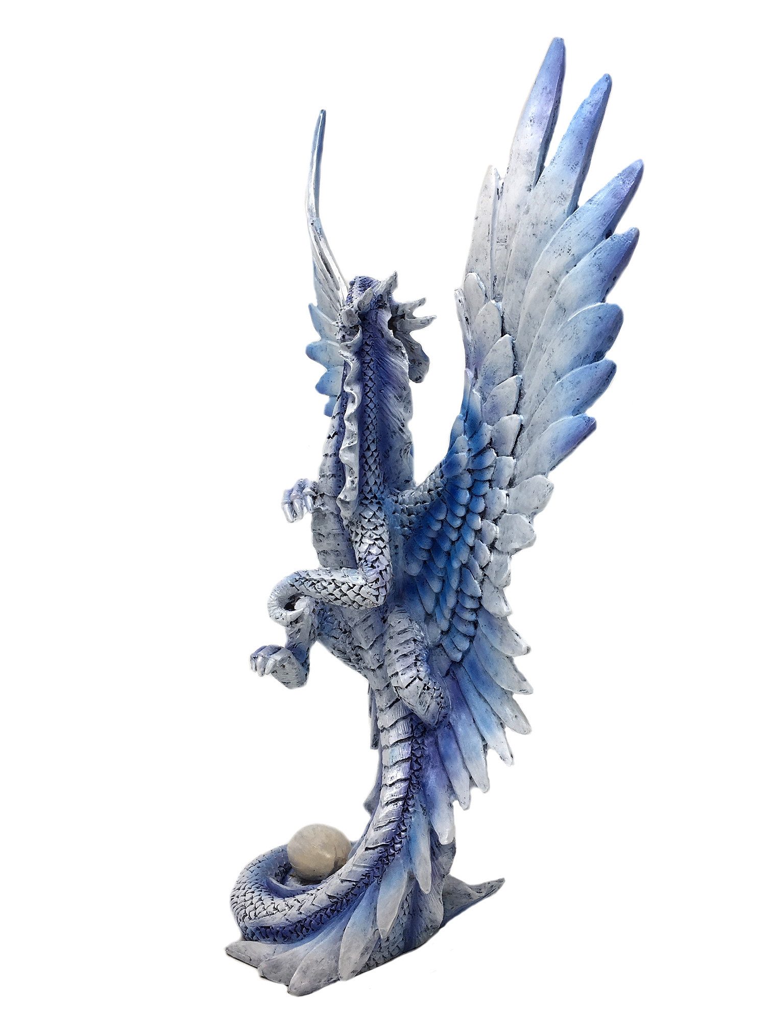 MystiCalls Dekofigur Wind Dragon by Anne Stokes Drache Fantasy Designer Dekoration (1 St), Sammelfigur, Sammlerfigur, Designerfigur, Dekofigur, Dekorationsobjekt