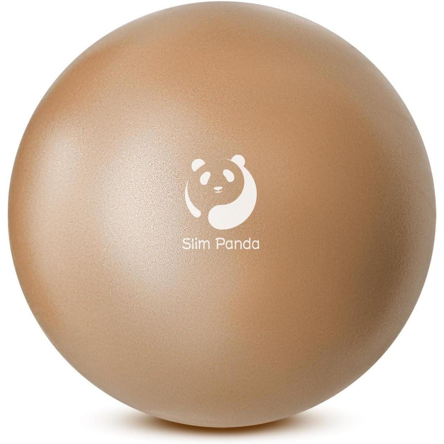 LuxusKollektion Gymnastikball Gymnastikball 23cm klein Pilates Yoga aufblasbar Roségold