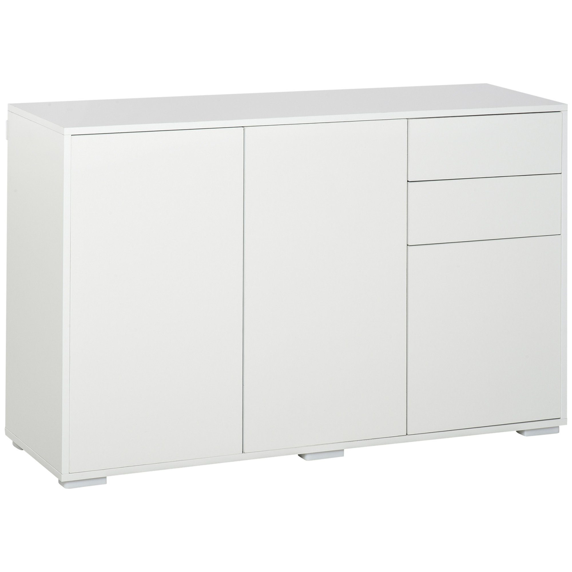 HOMCOM Sideboard Mehrzweckschrank Aktenschrank mit 2 günstig online kaufen