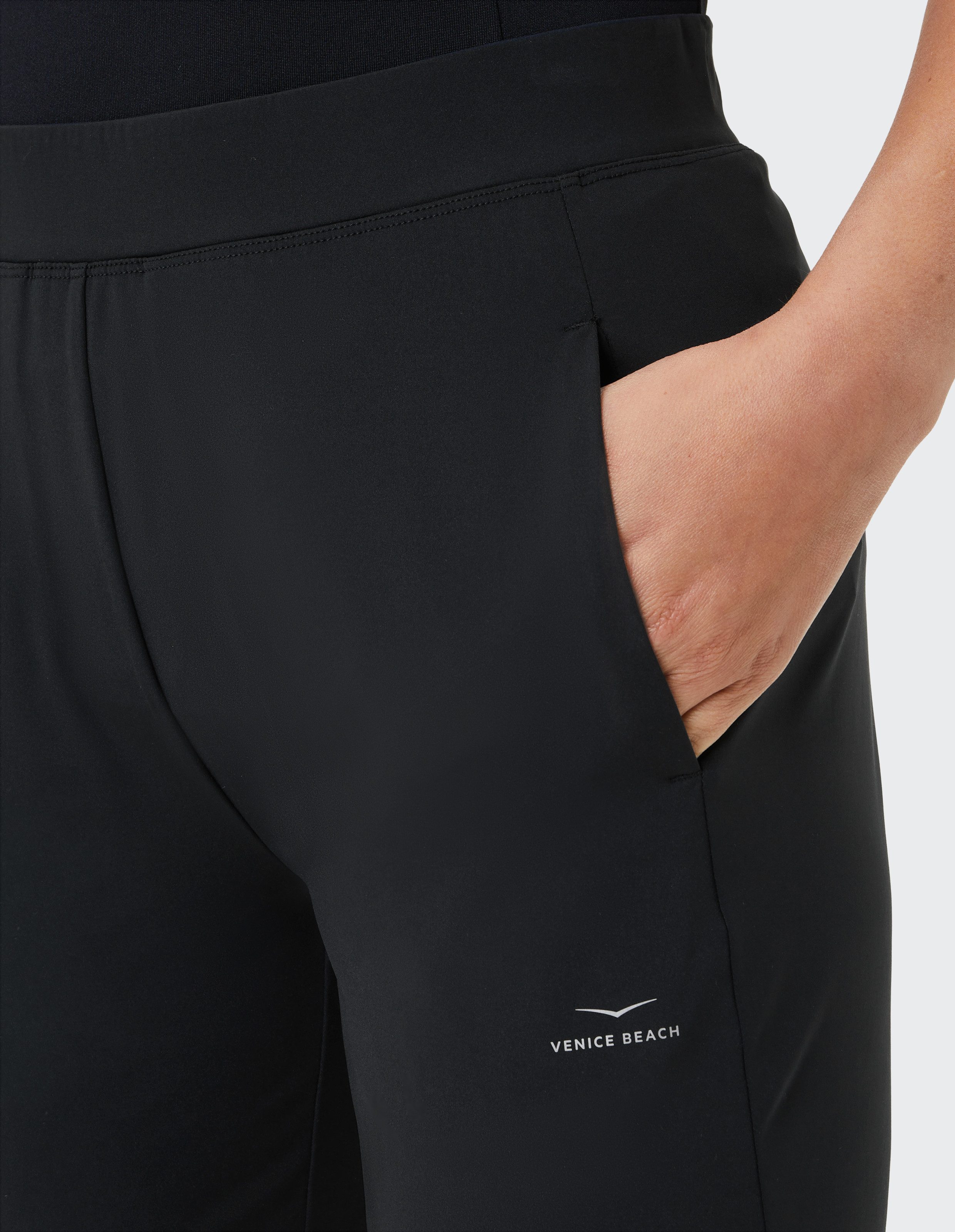 Venice Beach Cargohose JOGGINGHOSE 1/1 BRANDY mit Eingrifftaschen, aus elastischem Material