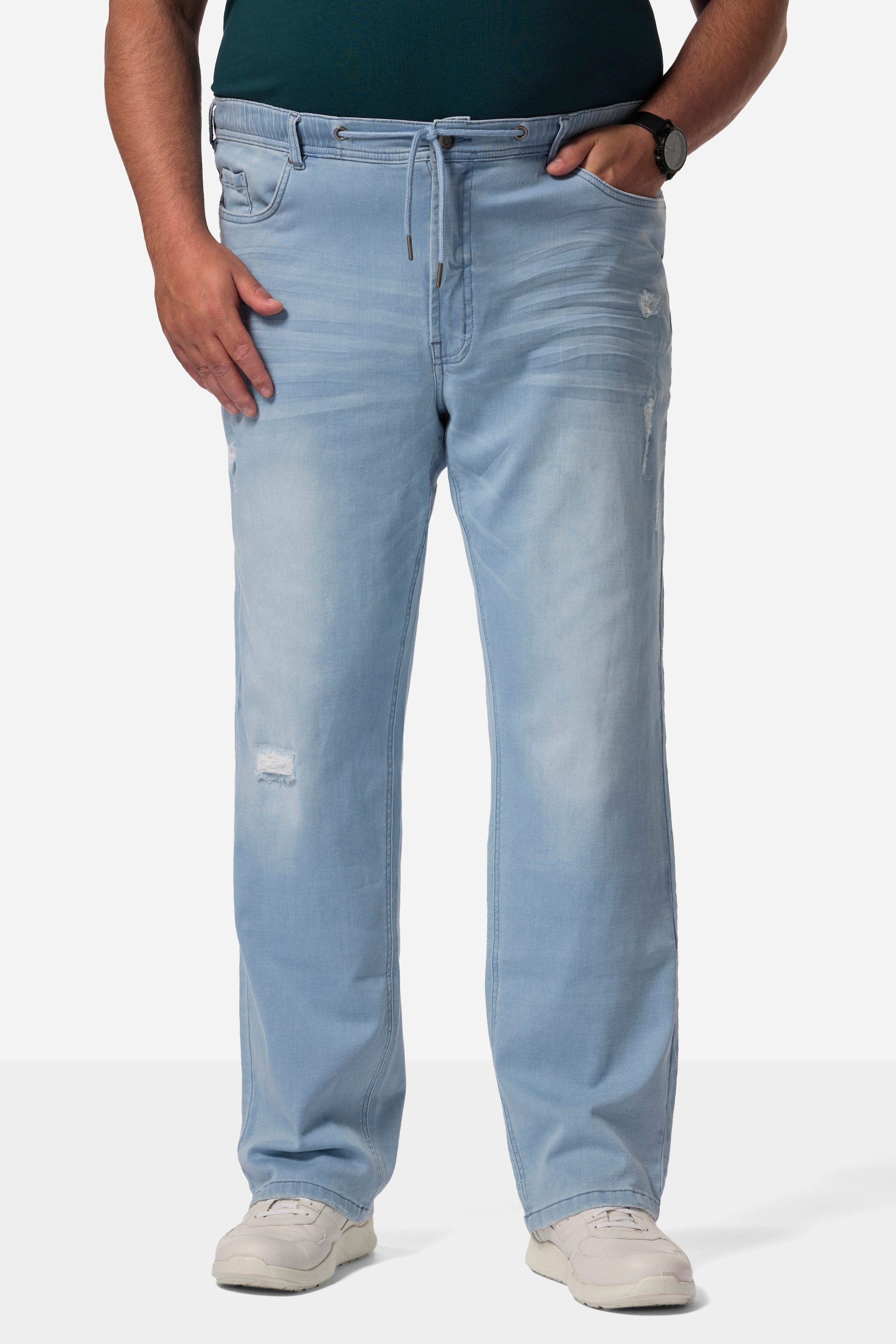 Men Plus 5-Pocket-Jeans Men+ Schlupfjeans Bauchfit Straight Fit 5-Pocket günstig online kaufen