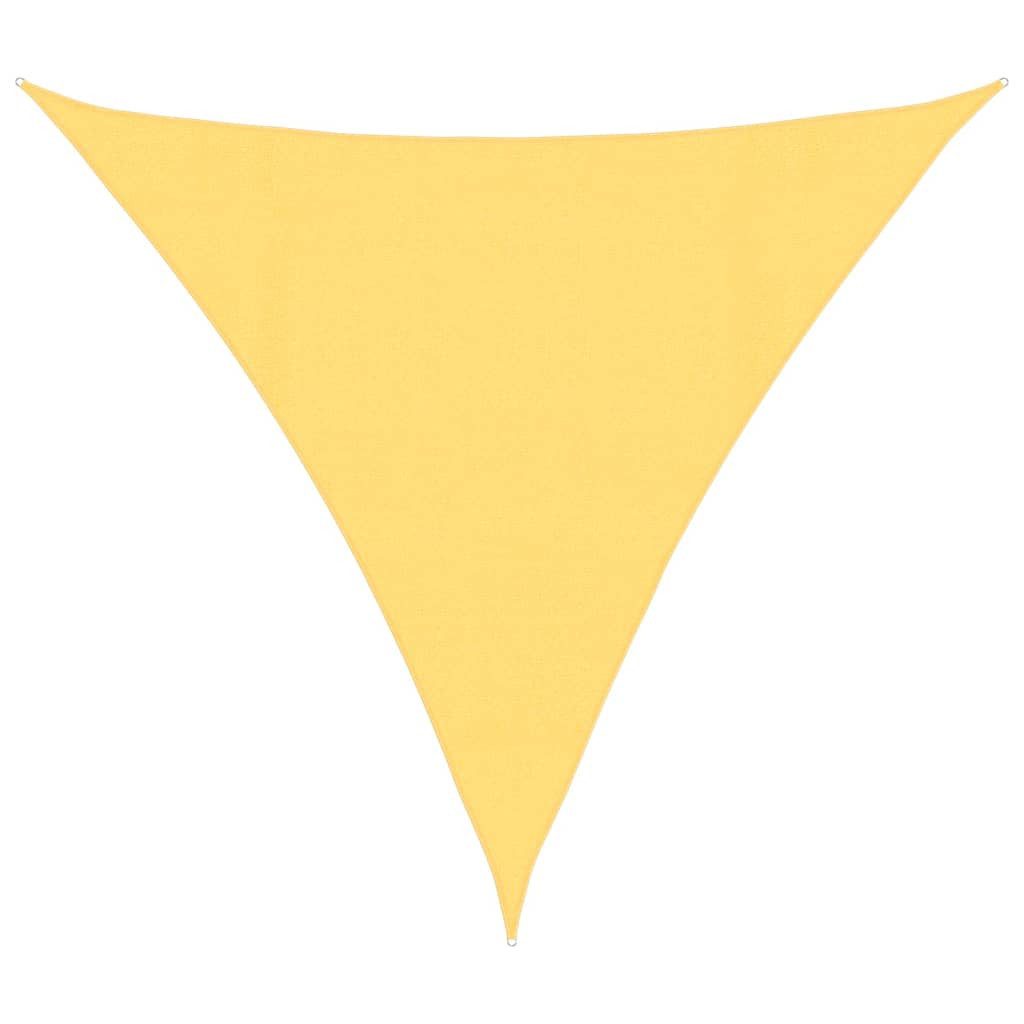 Sonnensegel Sonnensegel 160 g/m² Beige 4,5x4,5x4,5 m HDPE