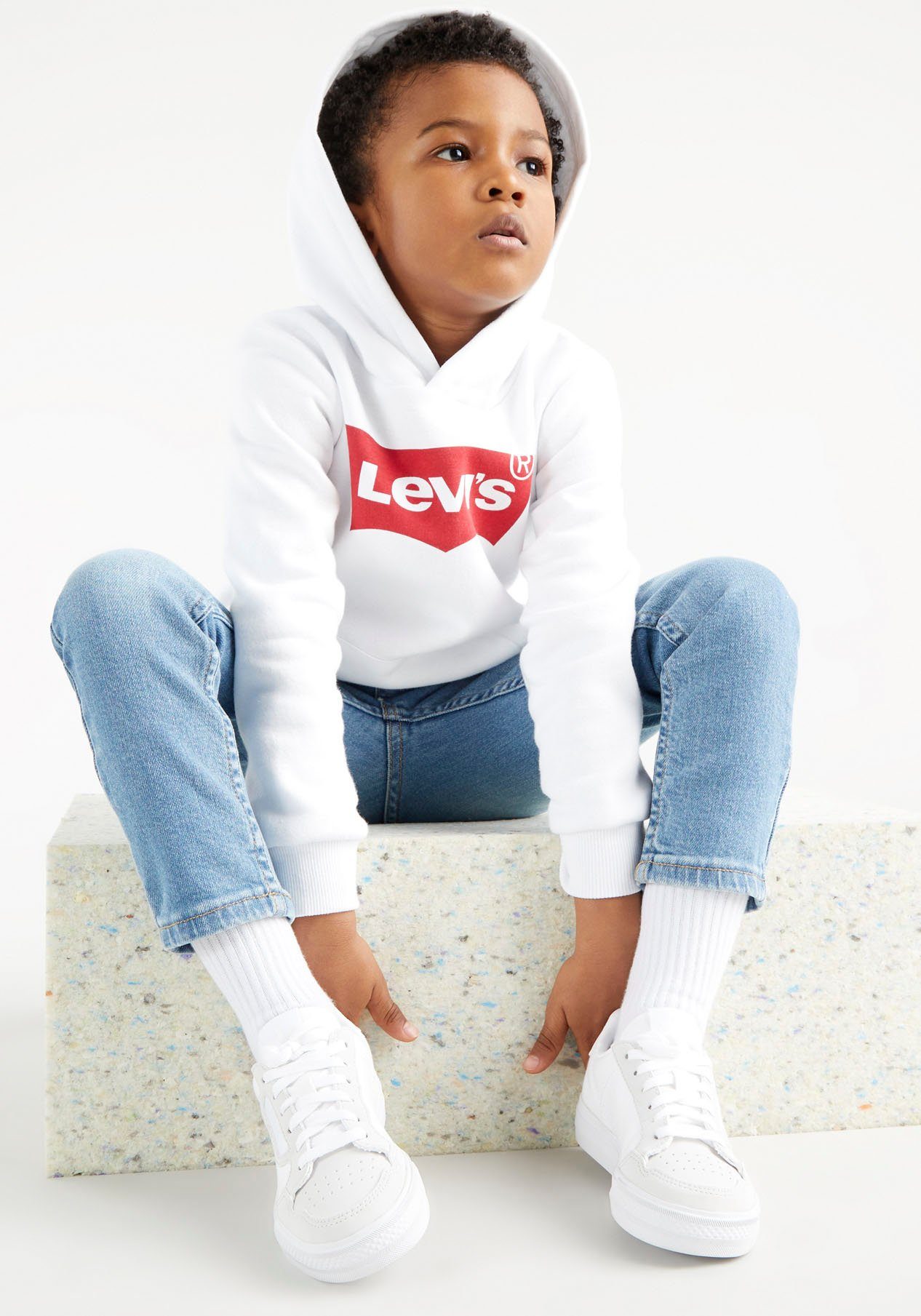 JEANS blue Levi's® BOYS Kids denim TAPER used Skinny-fit-Jeans SKINNY for