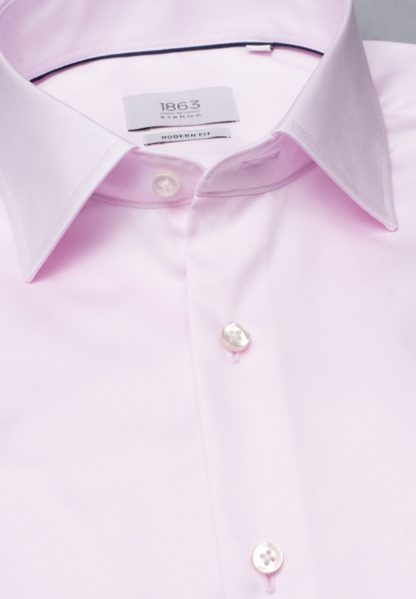 Eterna Langarmhemd Modern Fit sehr schmalHaifisch