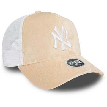 New Era Baseball Cap Trucker VELOUR New York Yankees
