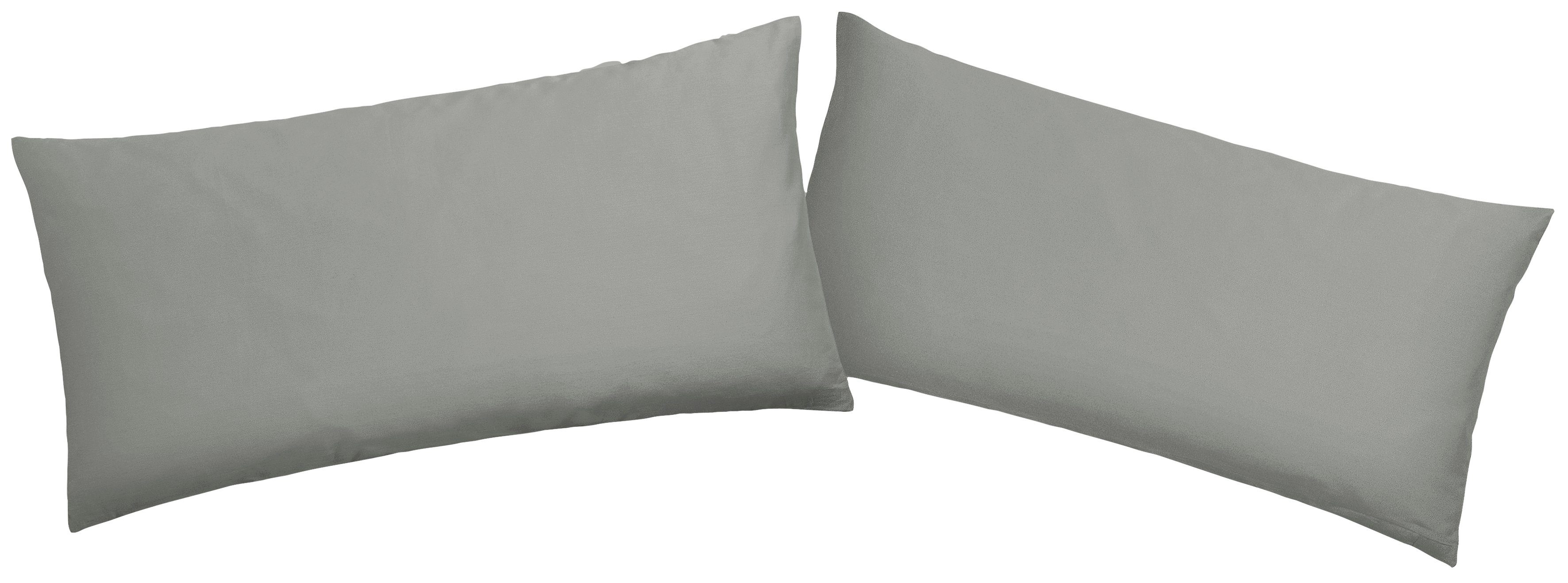 OTTO home Kissenbezug Desner 100% Microfaser, extra weich, allergikerfreundlich, (2 Stück), uni Kissenhülle, Premium Qualität, schnell trocknend, pflegeleicht
