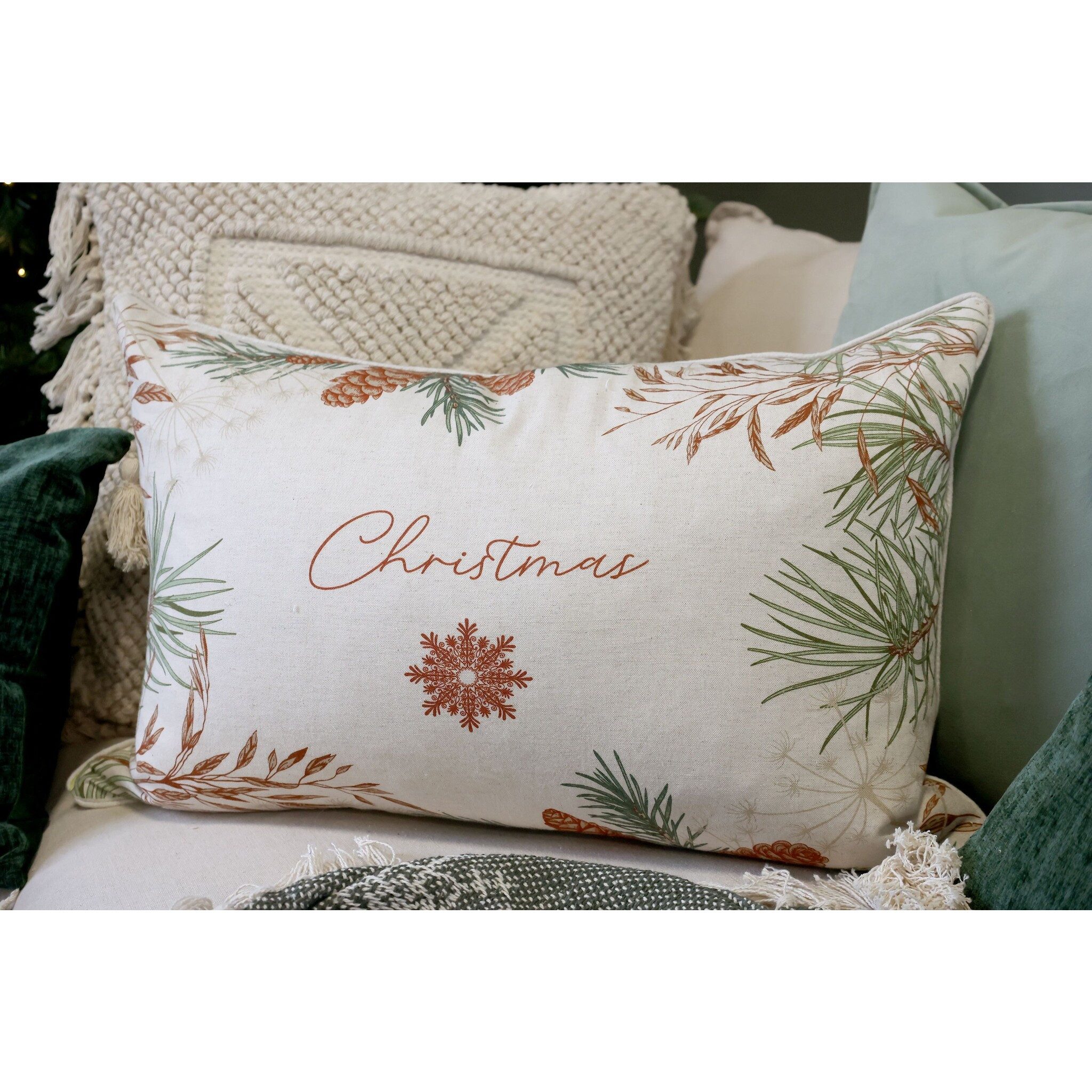 Chic Antique Kissenbezug Aix Kissebezug Tanne günstig online kaufen