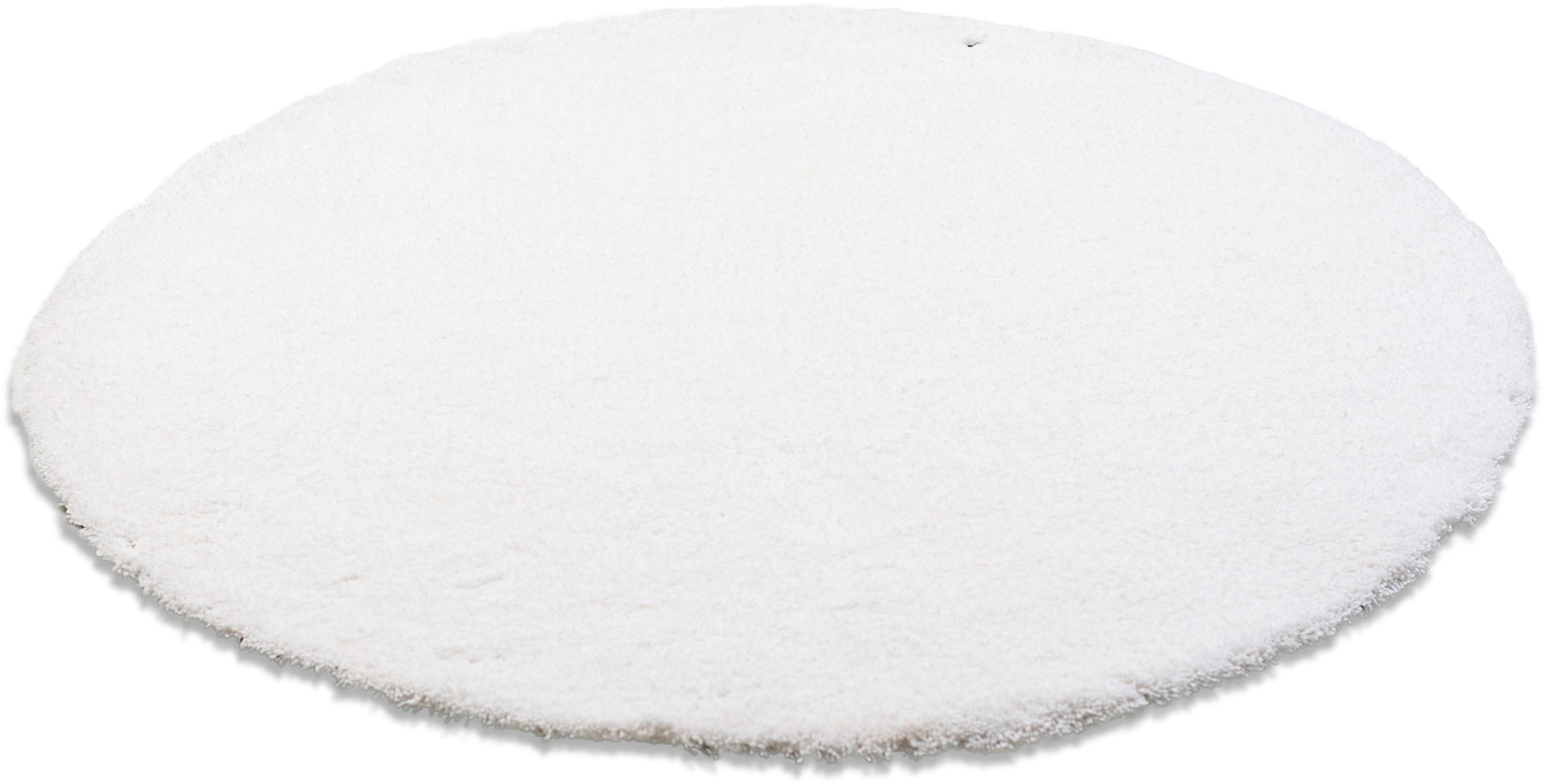 TOM TAILOR HOME Hochflor-Teppich »Shaggy Teppich Cozy«, rund, 25 mm Höhe, U günstig online kaufen