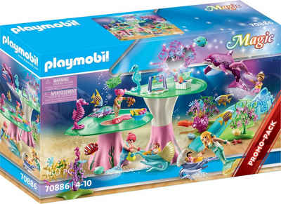 Playmobil® Konstruktions-Spielset »Kinderparadies der Meerjungfrauen (70886), Magic«, (140 St), Made in Germany