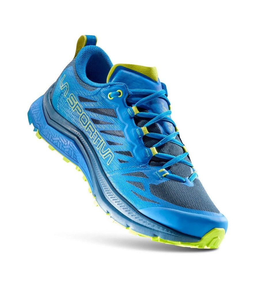 La Sportiva Trail-Laufschuhe Jackal II elektrikblau/lime Herren Wanderschuh