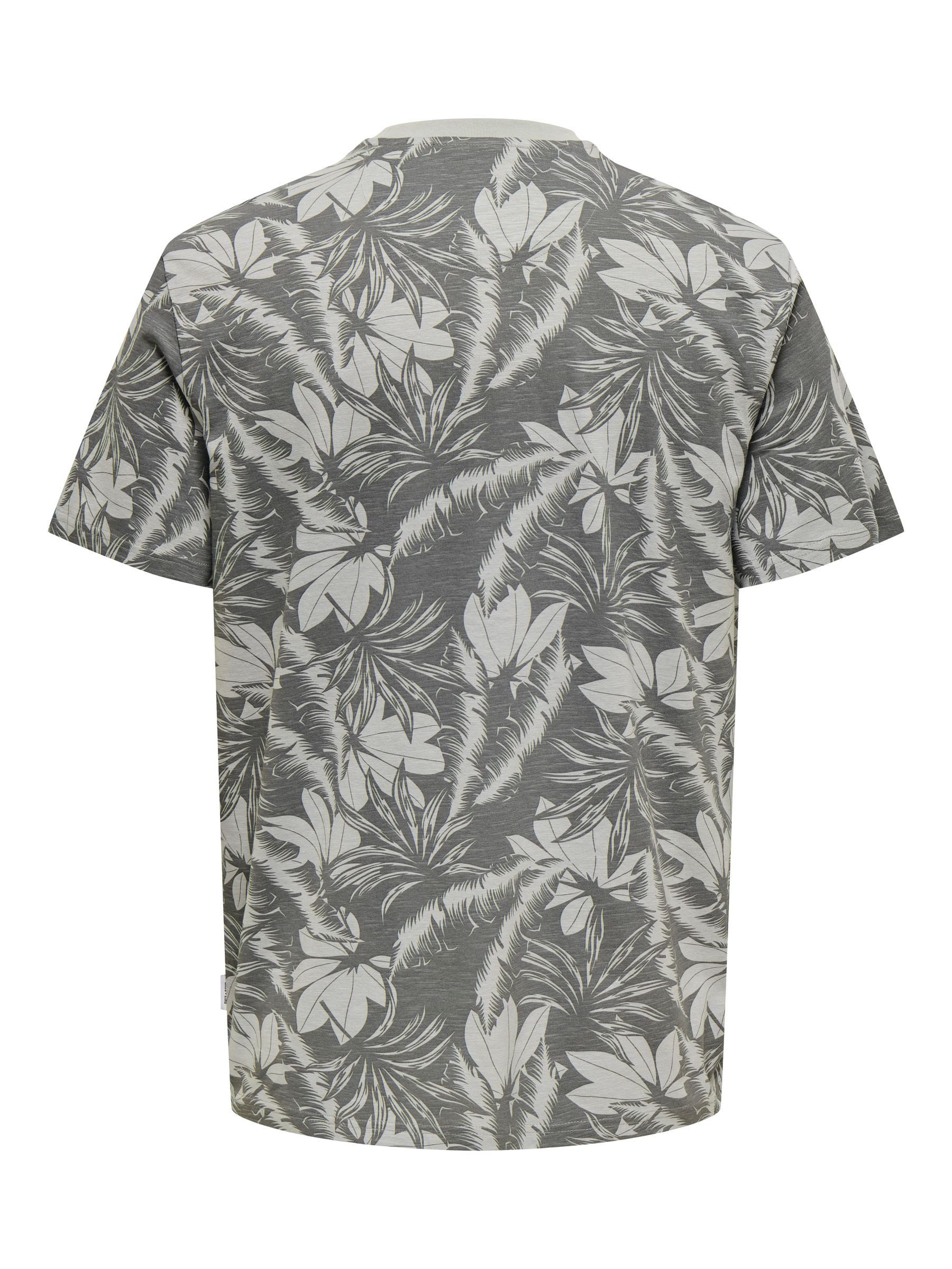 ONLY & SONS T-Shirt Tropisch Print günstig online kaufen