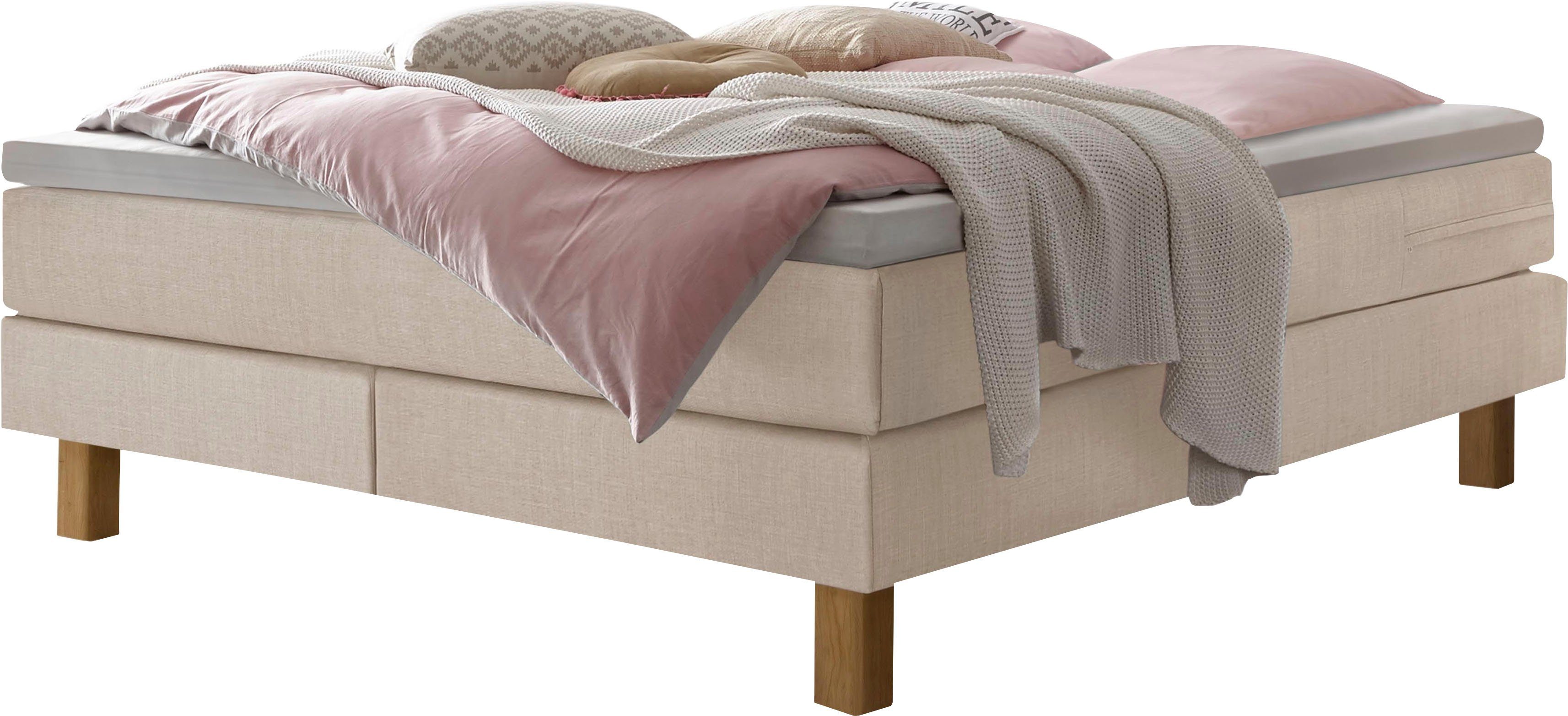 HASENA Boxspringbett Isoba, ohne Kopfteil, frei günstig online kaufen
