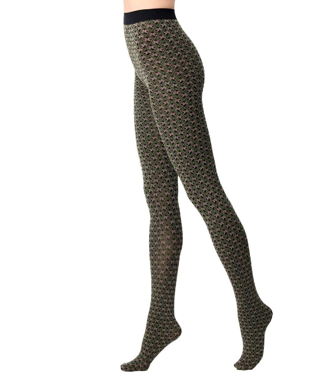 Oroblú Strumpfhose TINY PATTERNS 50 DEN (Packung 1 St. 1er-Pack) elegant