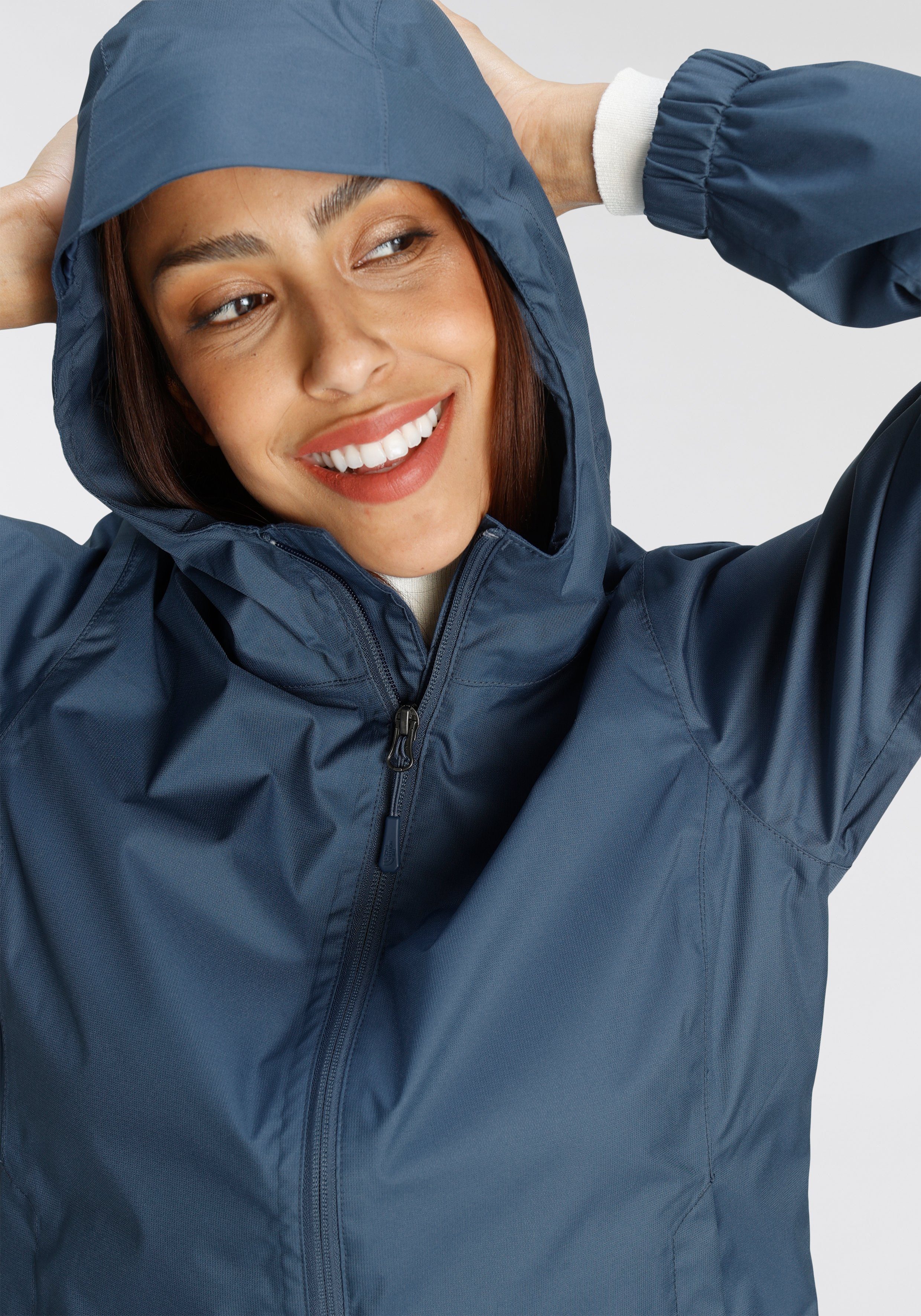 The Wasserdicht Regenjacke North & Atmungsaktiv Winddicht Face blau QUEST &