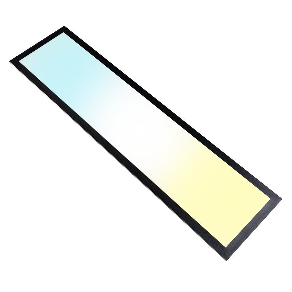LUXULA LED Panel LITEQ LED Deckenleuchte, LED fest integriert, Warmweiß, Neutralweiß, Kaltweiß, UGR<19, Helligkeit und Lichtfarbe einstellbar, mit Fernbedienung