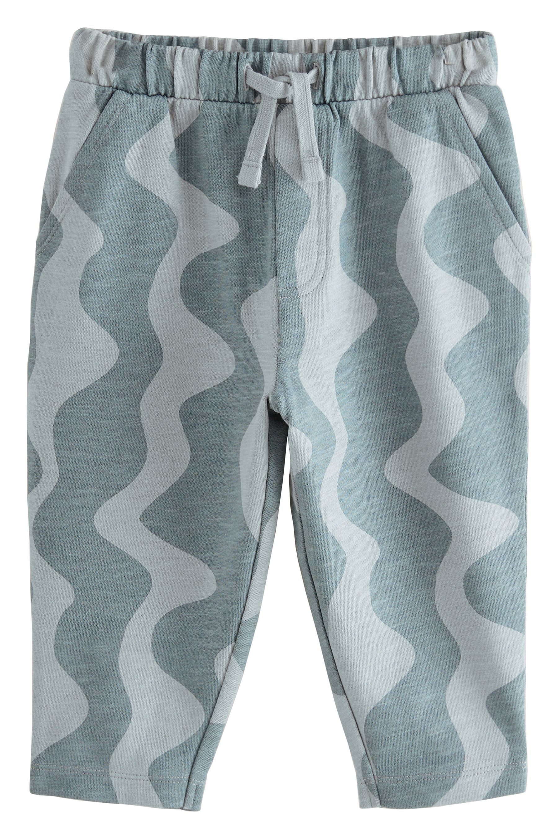 Next Jogginghose Gemusterte Jersey-Jogginghose aus 100 % günstig online kaufen