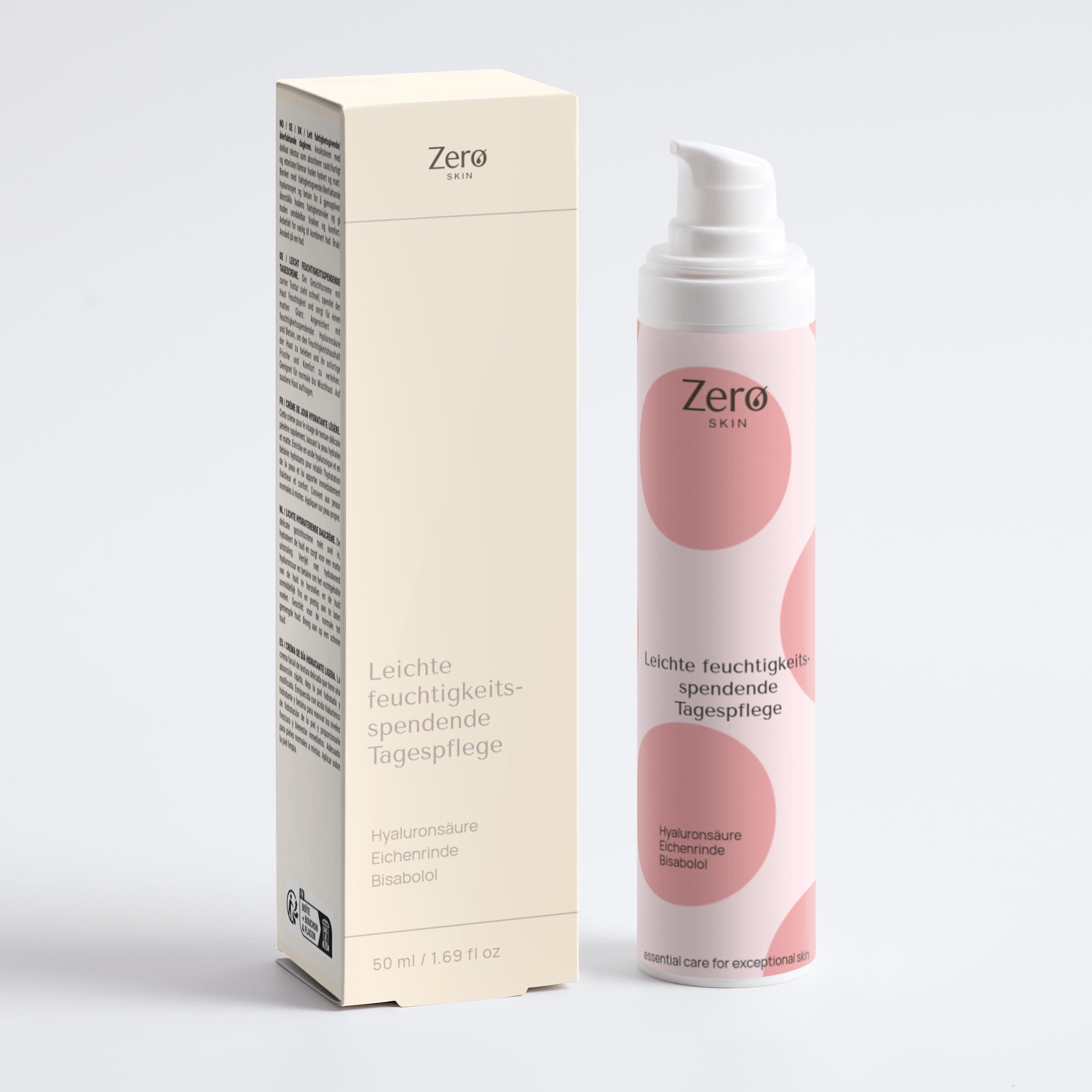 Zero Skin Tagescreme Leichte feuchtigkeitsspendende Tagespflege - 50 ml