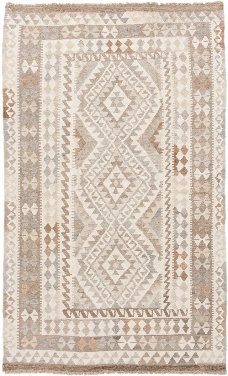 Orientteppich Kelim Afghan Heritage 127x209 Handgewebter Moderner Orientteppich, Nain Trading, rechteckig, Höhe: 3 mm